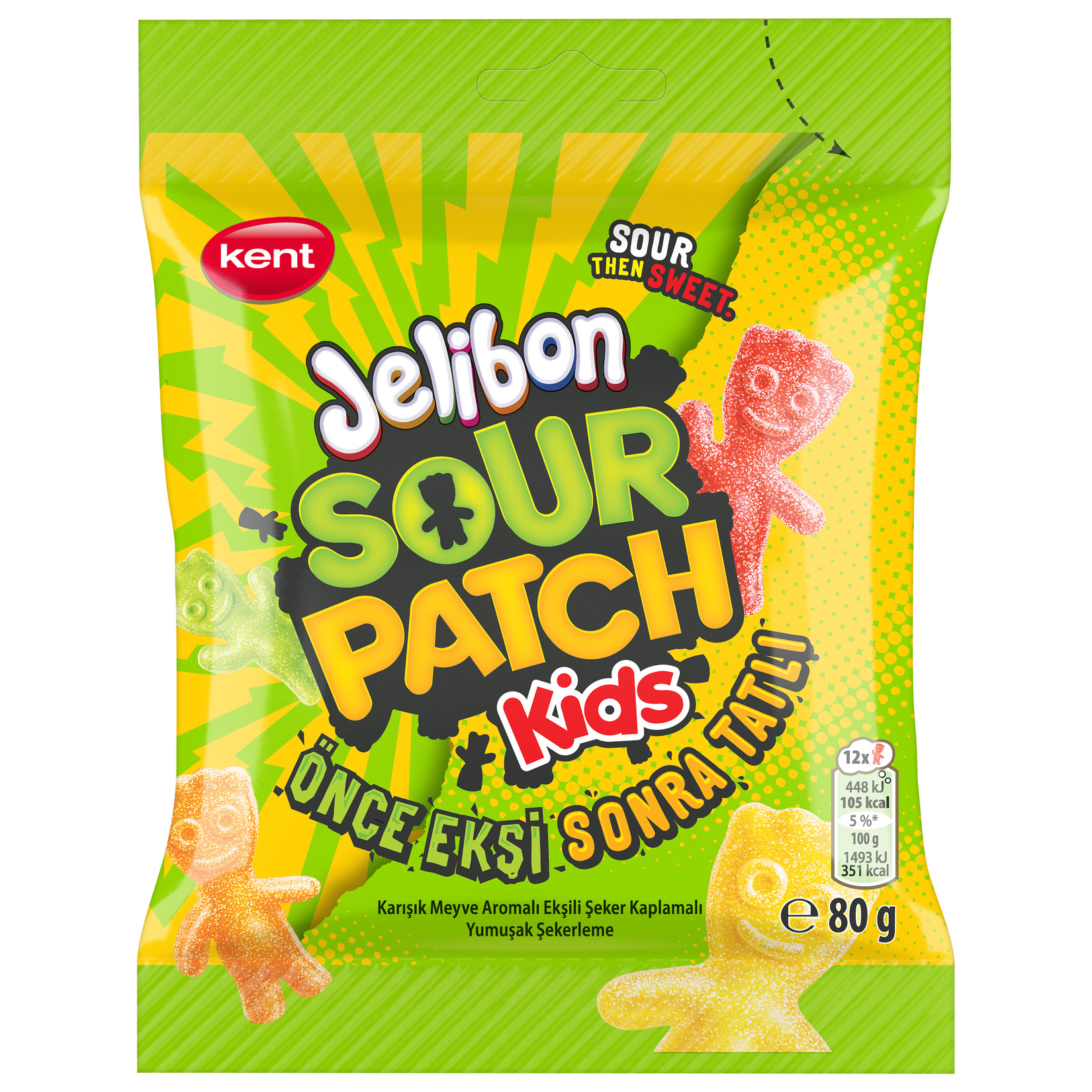 Jelibon Sourpatch 80G