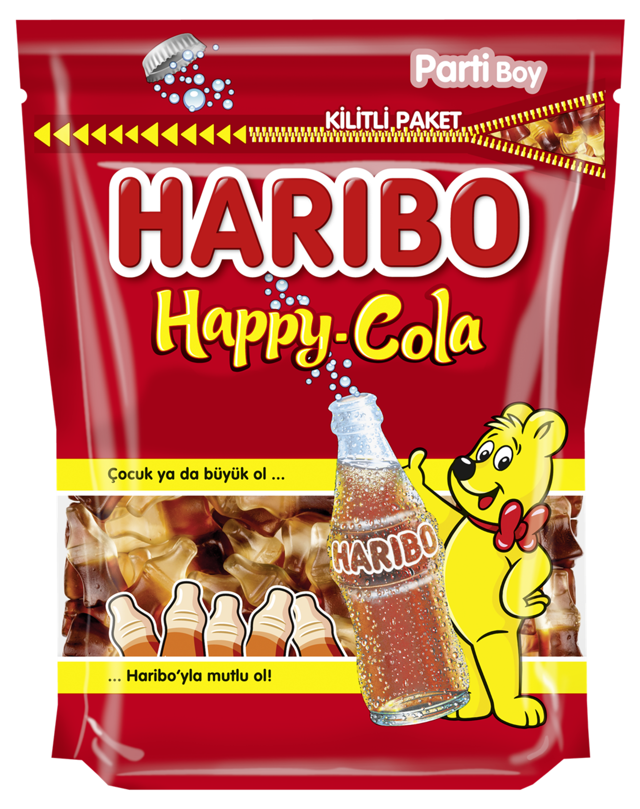 Haribo Happy Cola Kilitli Paket 200 G