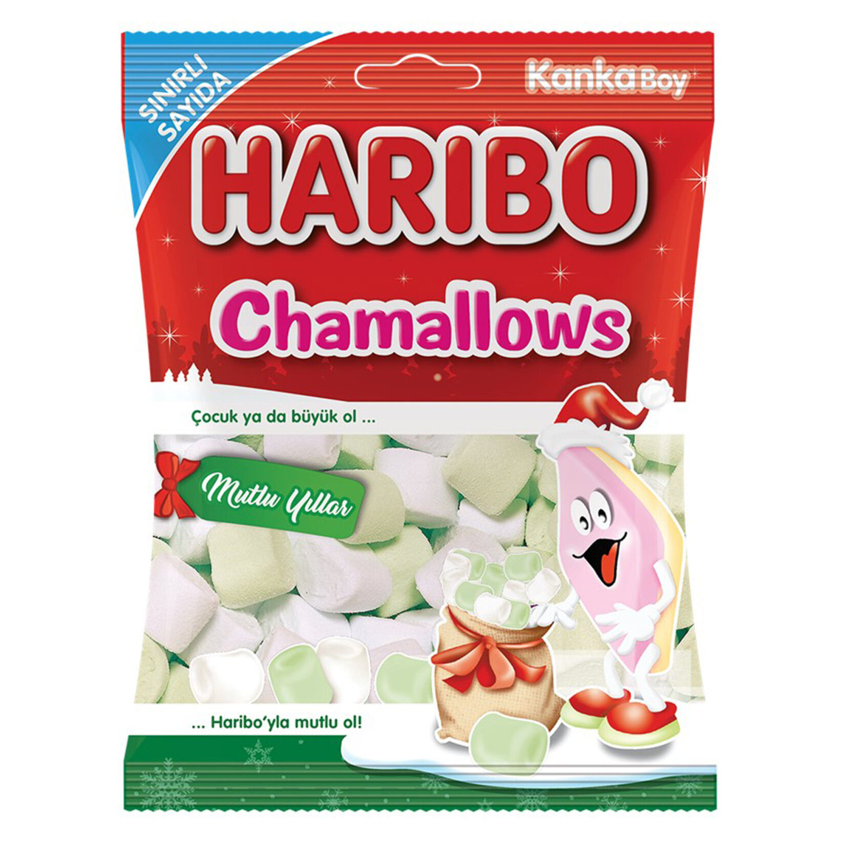 Haribo Yılbaşı Chamallow P&w 70G & Ayıcık 80G