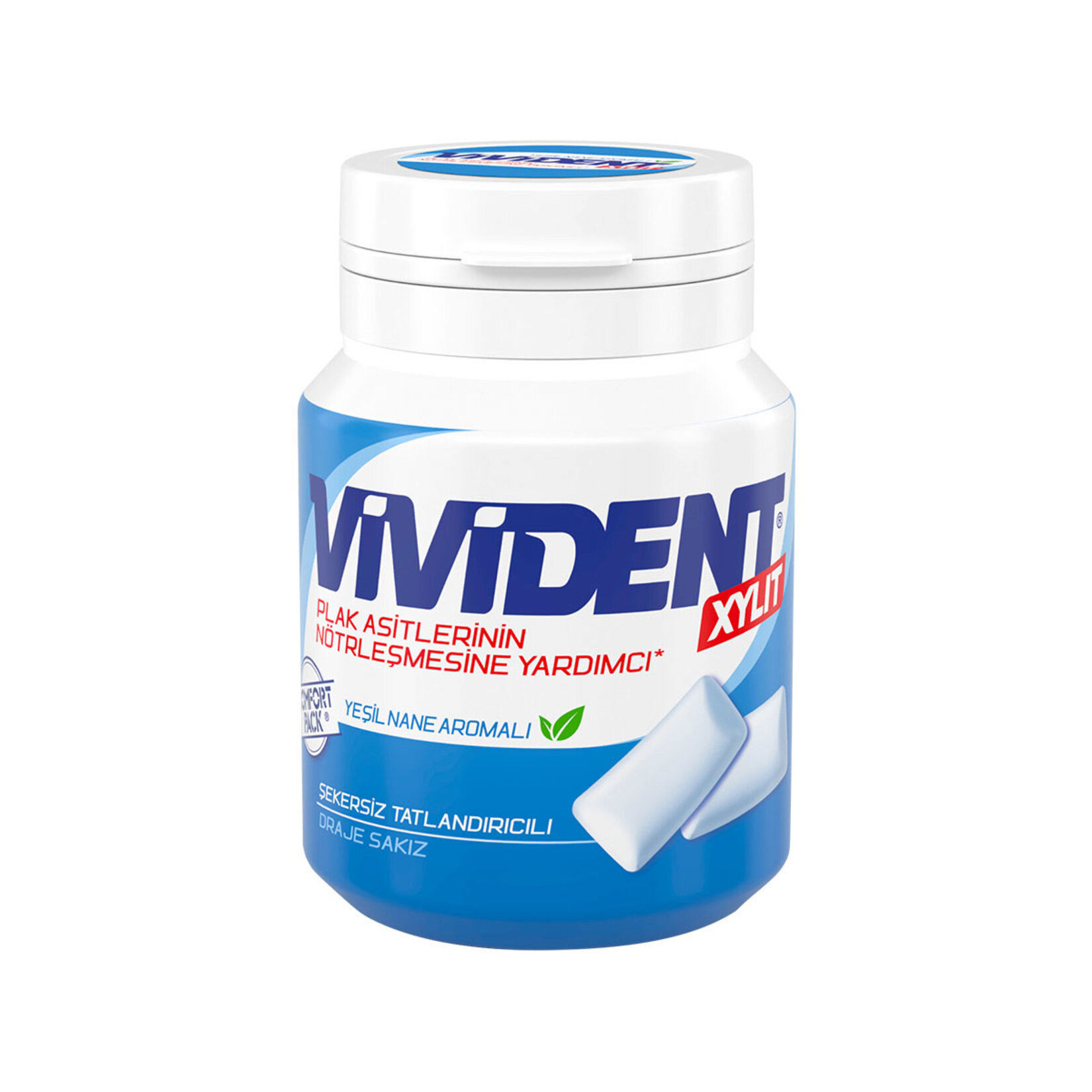 Vivident Xylıt Yeşil Nane Aromalı 70 G