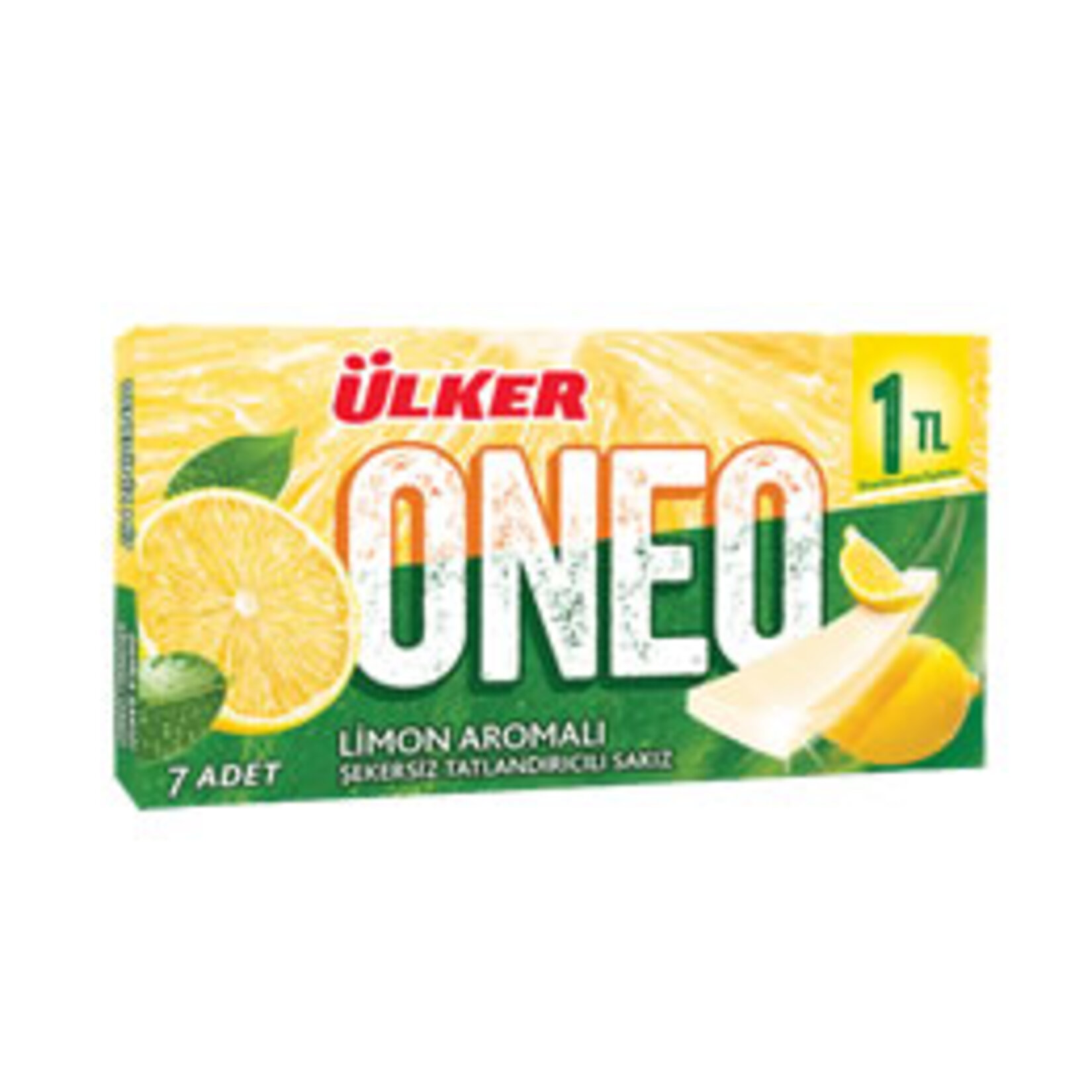 Oneo Slims Limon Aromalı Sakız 14 G