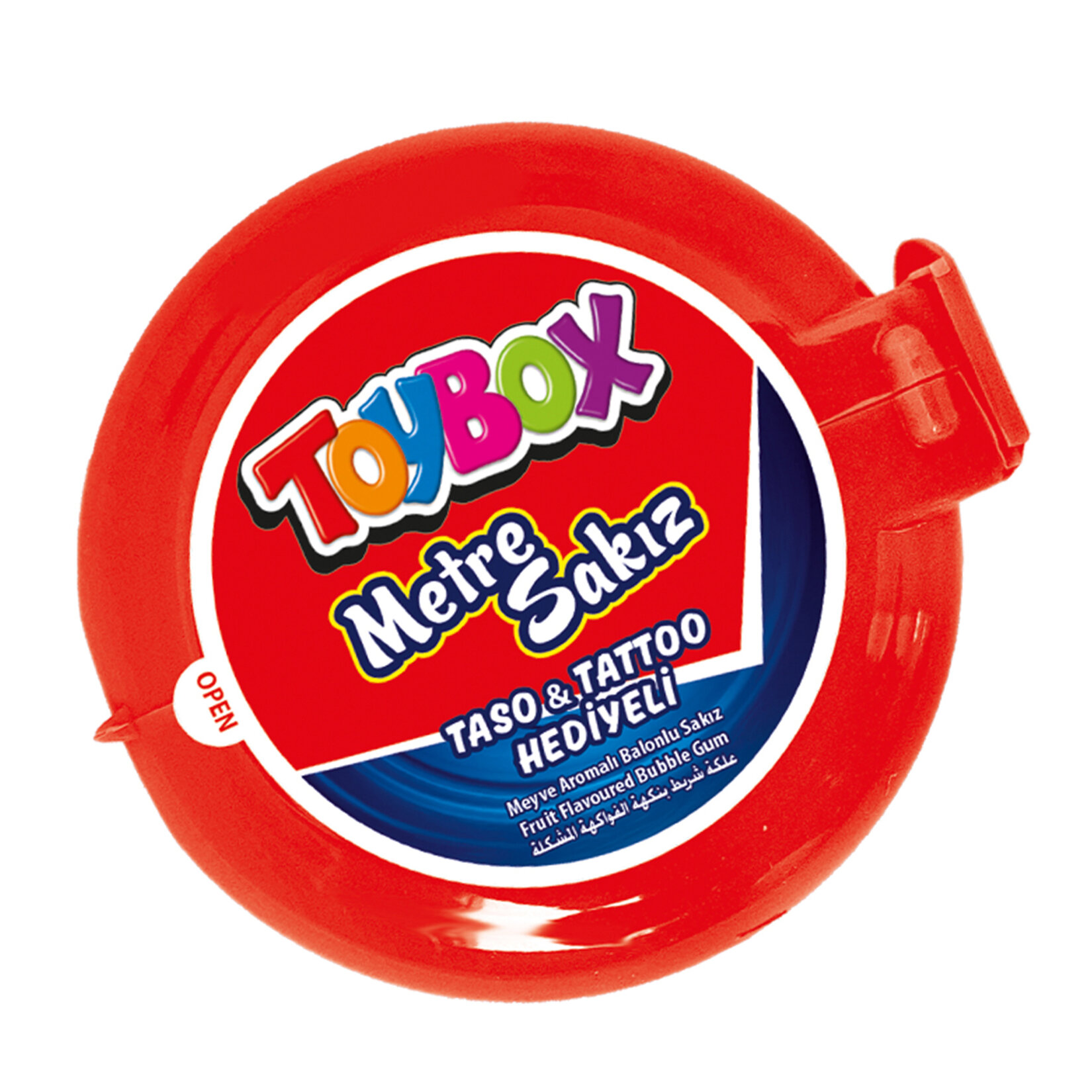 Toybox Meyve Aromalı Balonlu Metre Sakız 28G