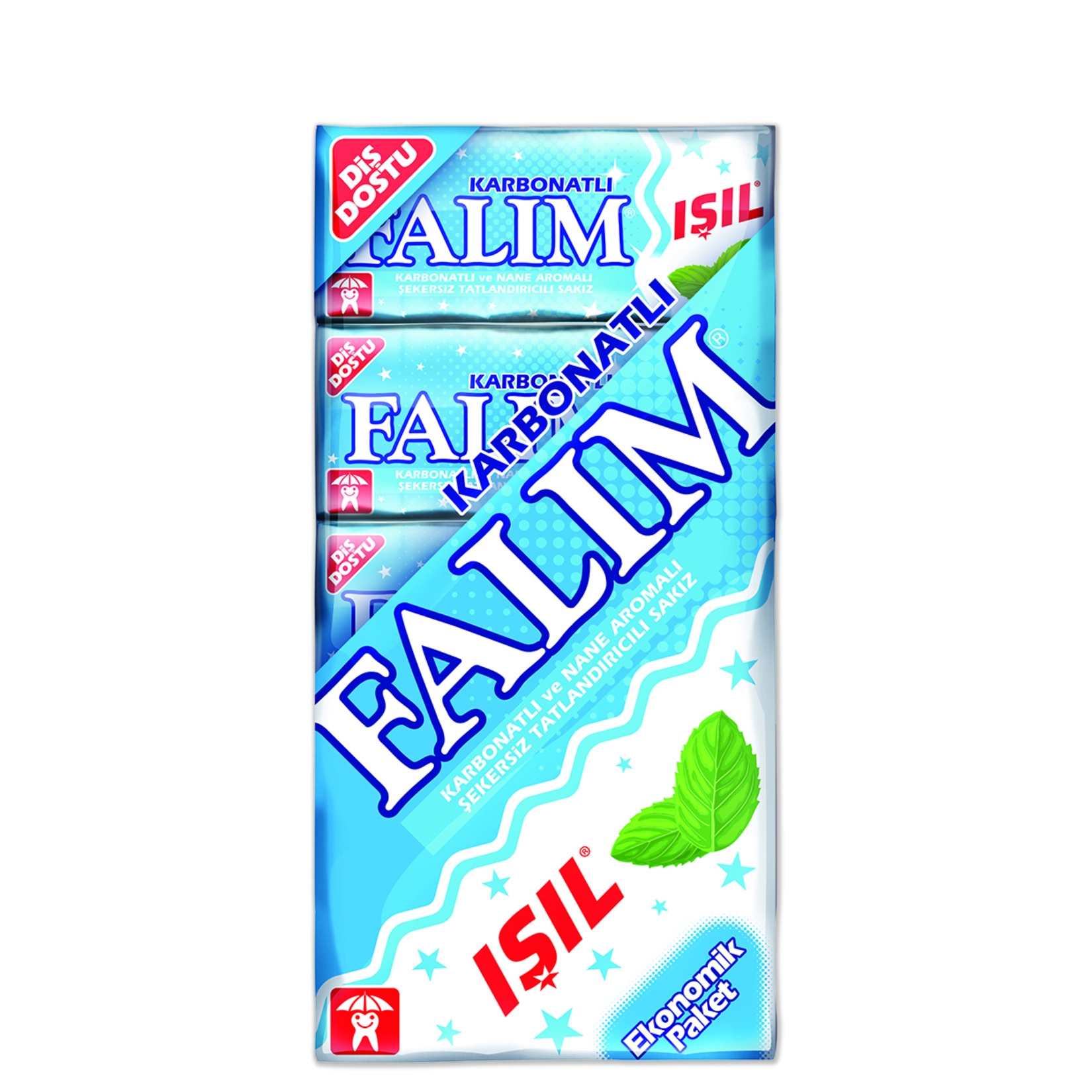 Falım Işıl 5'li Naneli Şekersiz Sakız 40 G