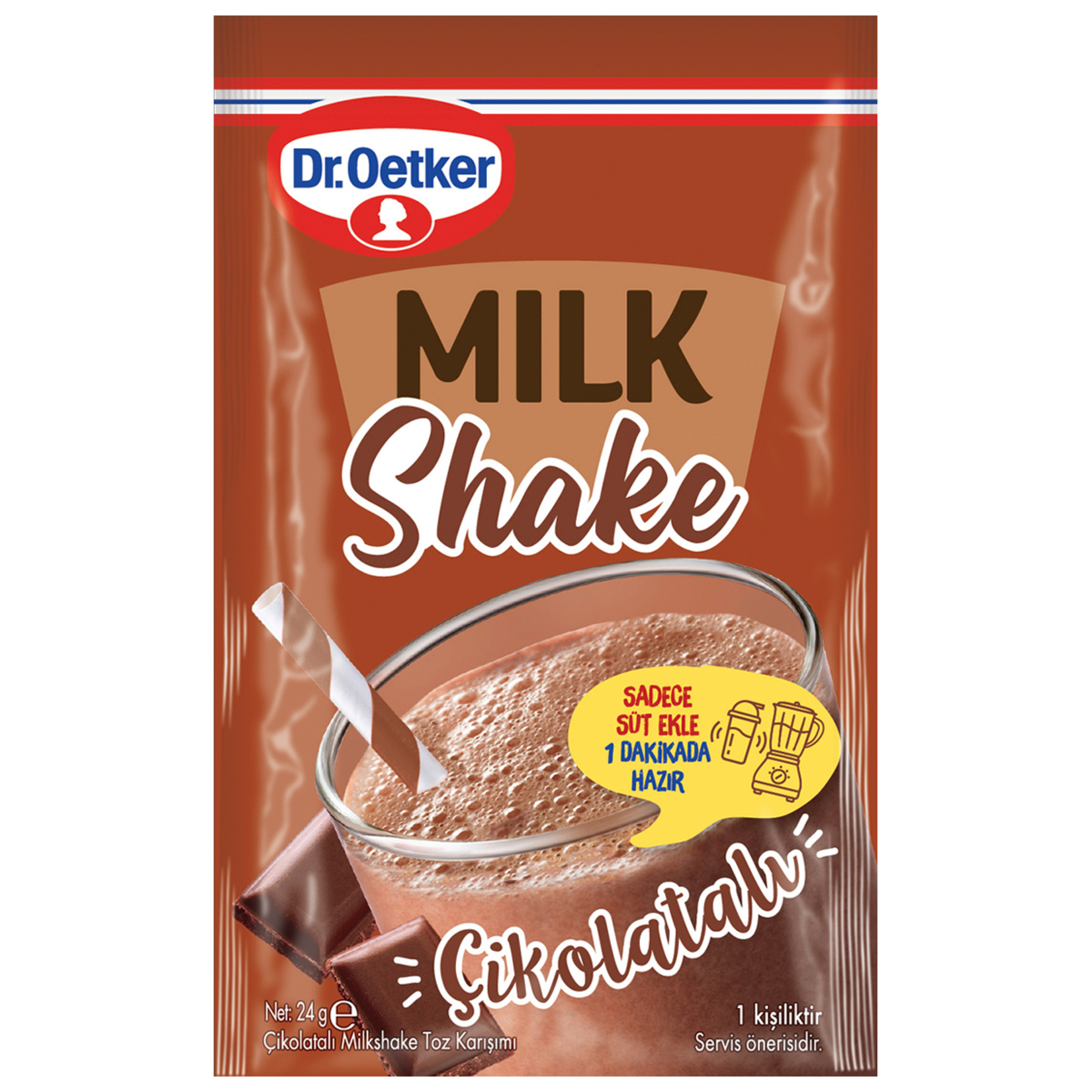Dr.oetker Mılkshake Çikolatalı 24 G