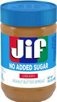 Jif No Added Sugar Yer Fıstığı Ezmesi 440 G