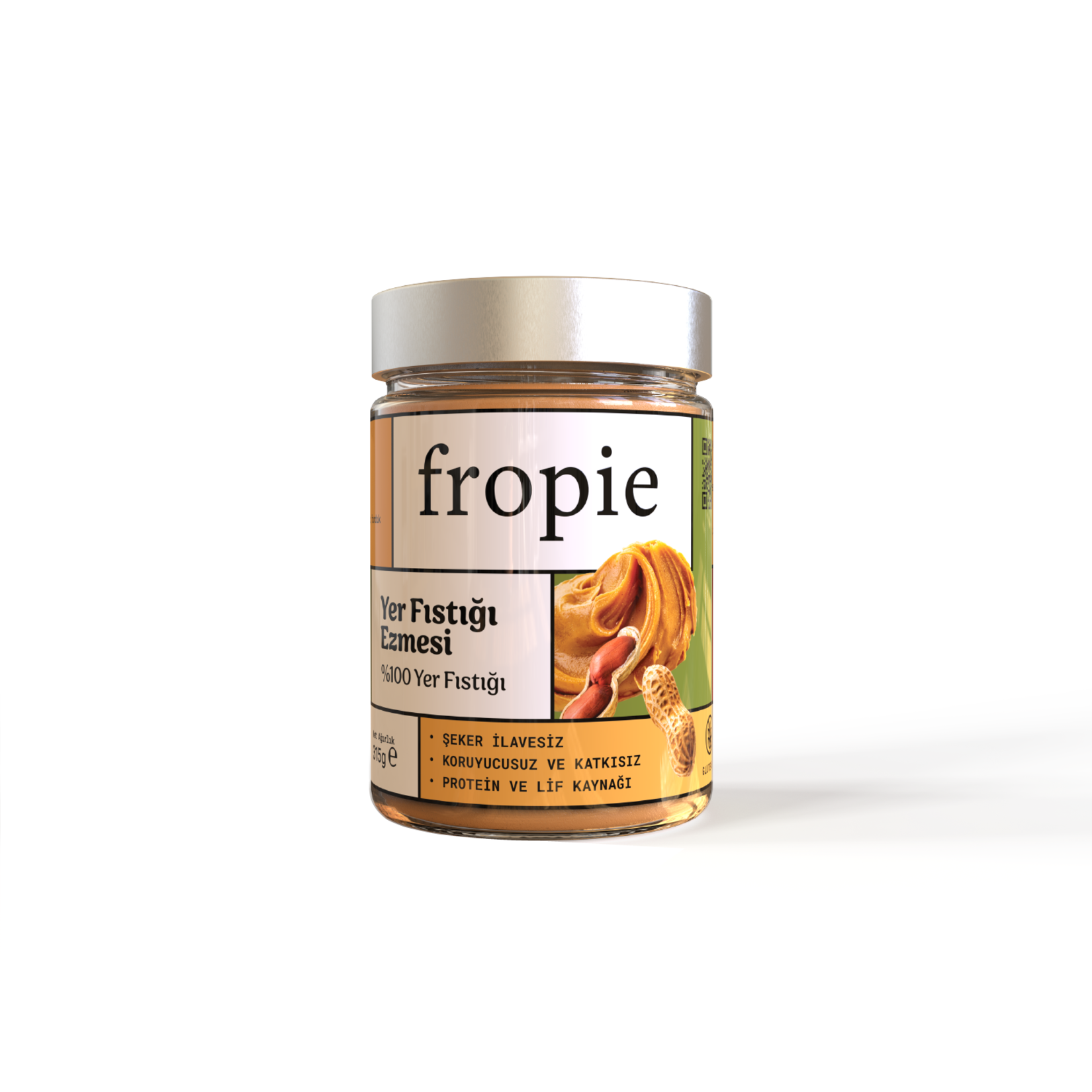 Fropıe %100 Yer Fıstığı Ezmesi 315 G