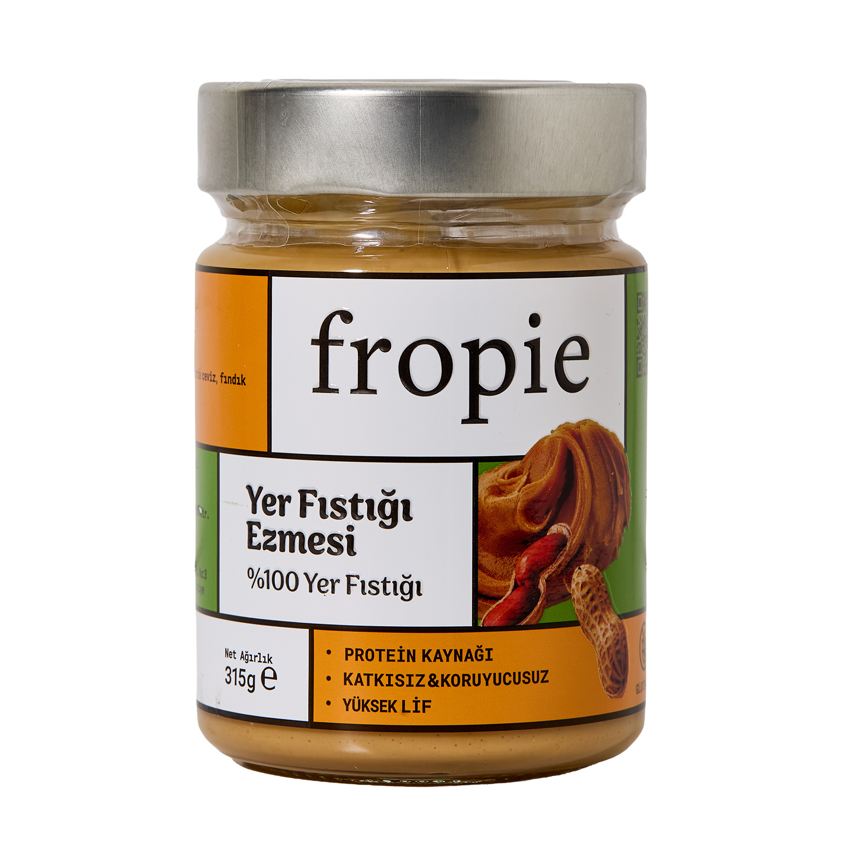 Fropıe %100 Yer Fıstığı Ezmesi 315 G