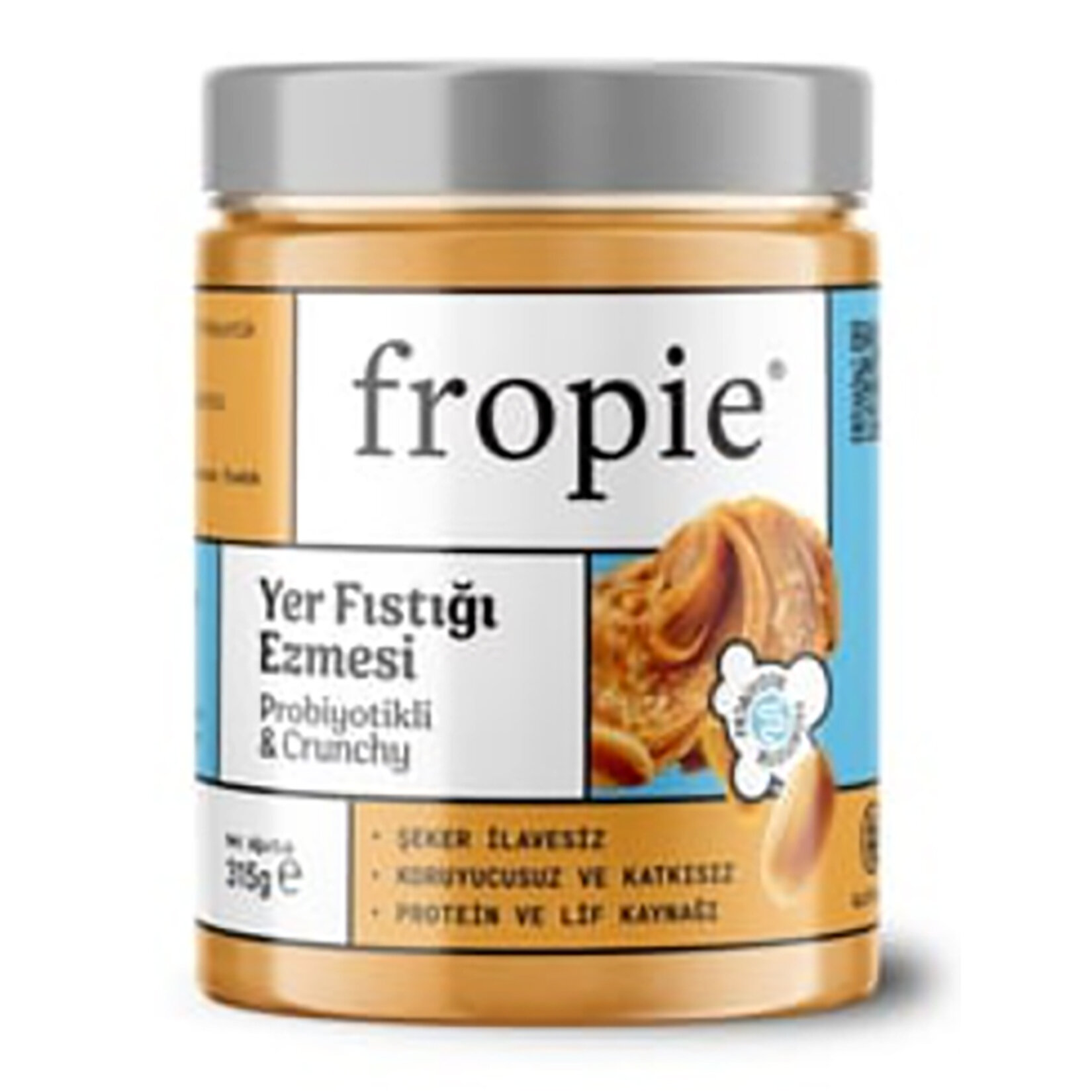 Fropie Probiyotikli Crunchy Yer Fıstığı Ezmesi 315 G