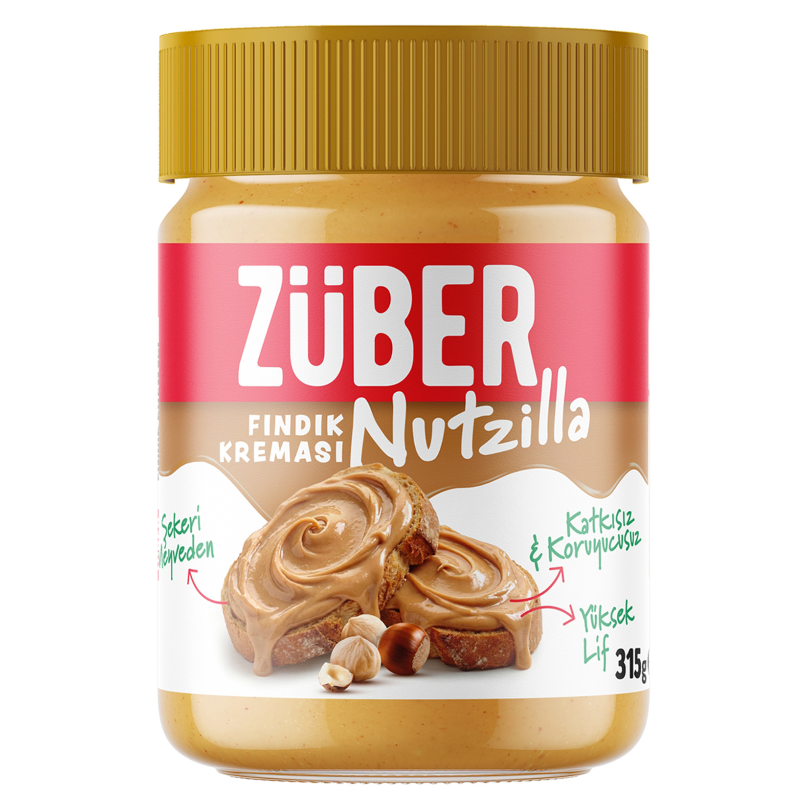 Züber Nutzilla Fındık Kreması 315 G