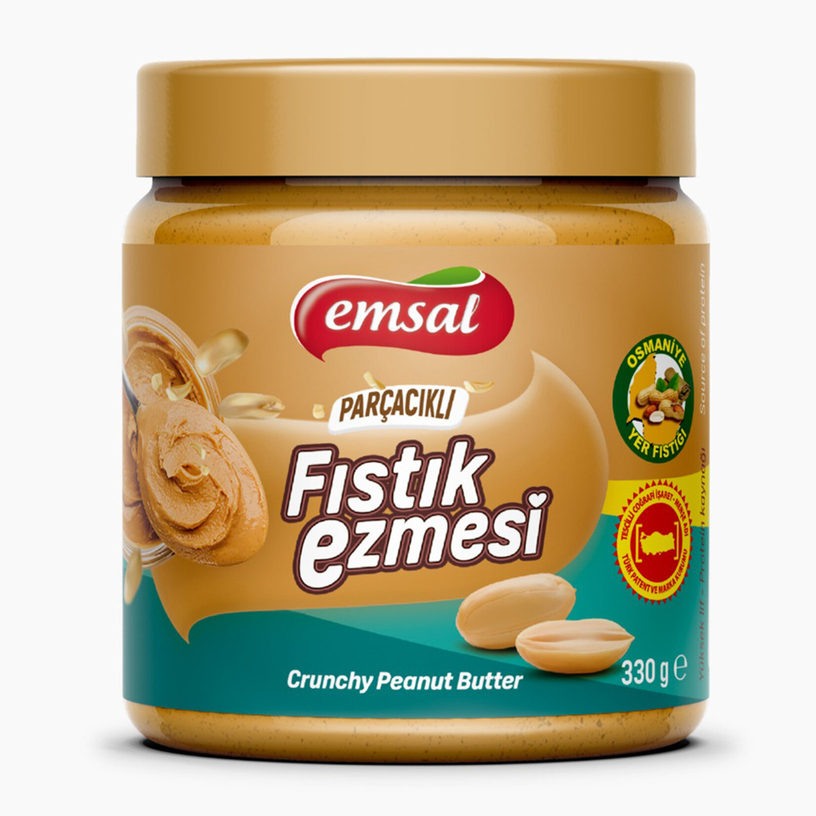 Emsal Şekerli Fıstık Ezmesi 330 G