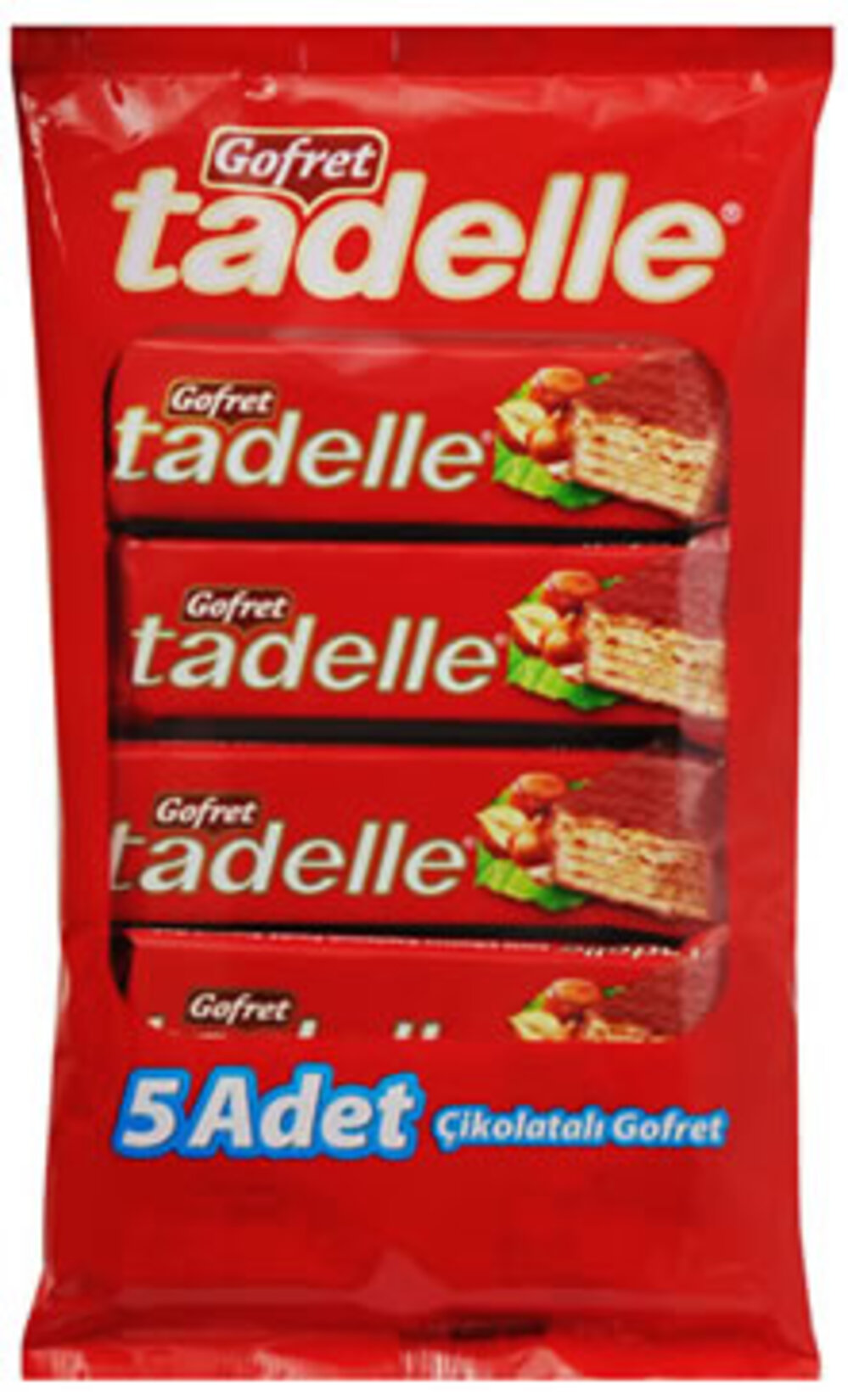 Tadelle Çikolatalı Gofret 5'li 175 G