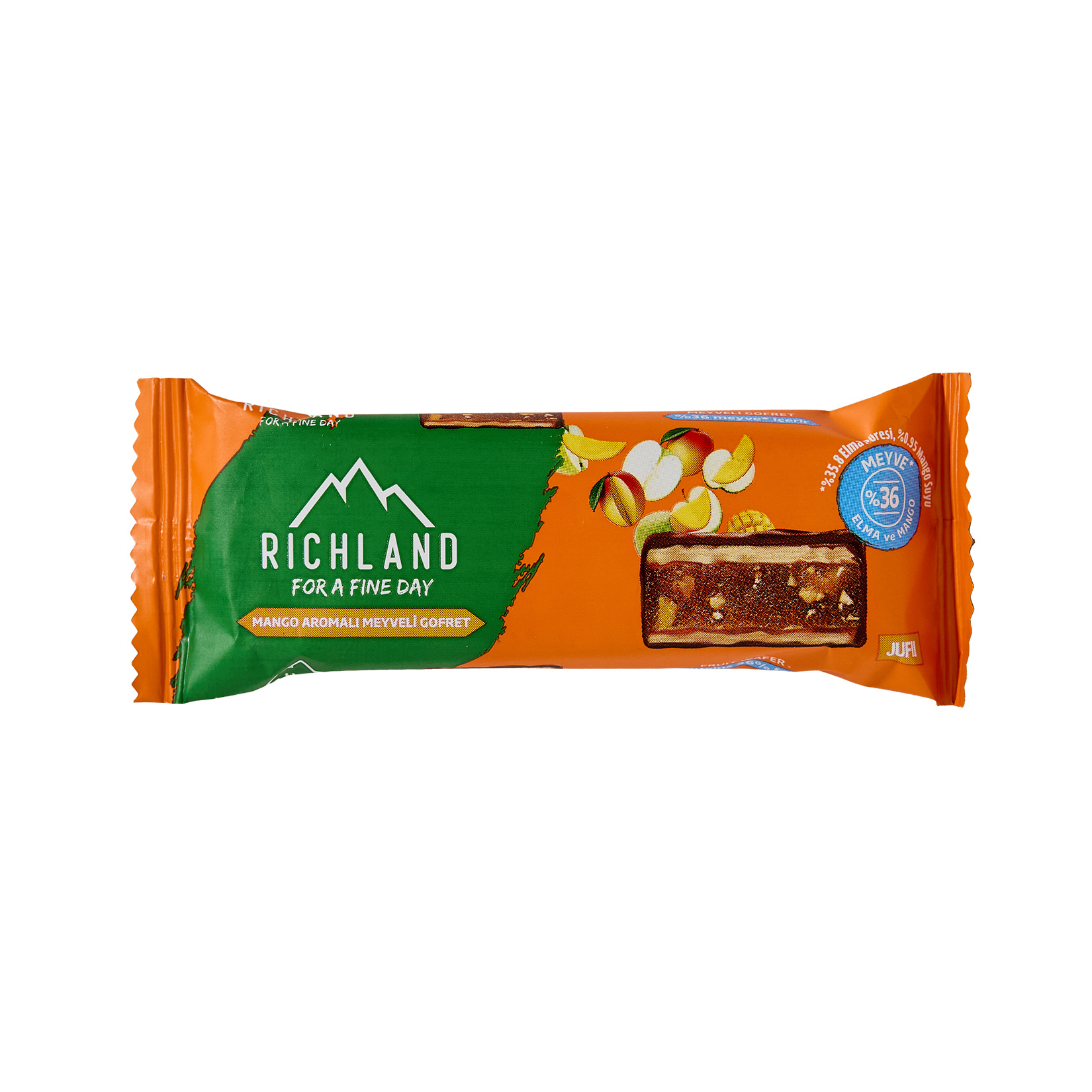 Richland Mango Aromalı Meyveli Gofret 30 G