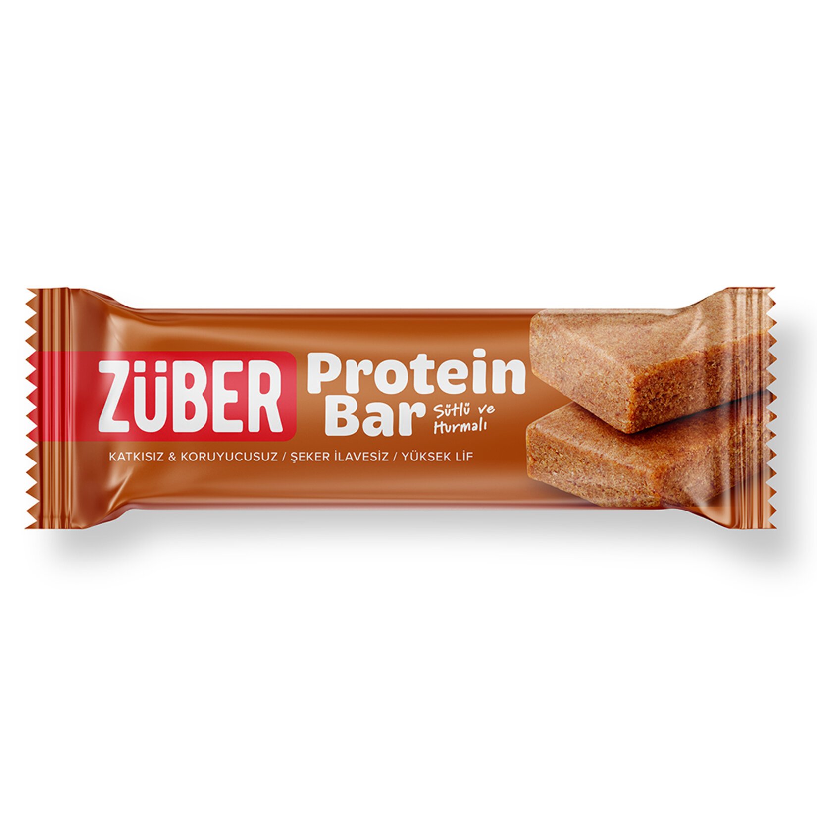 Züber Sütlü ve Hurmalı Protein Bar 35G