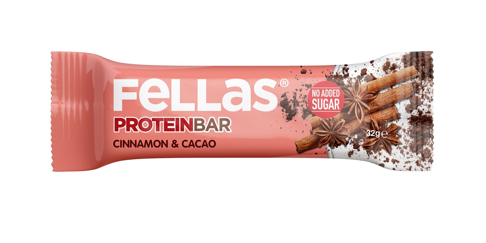 Fellas Protein Bar - Tarçın ve Kakao (32 g)