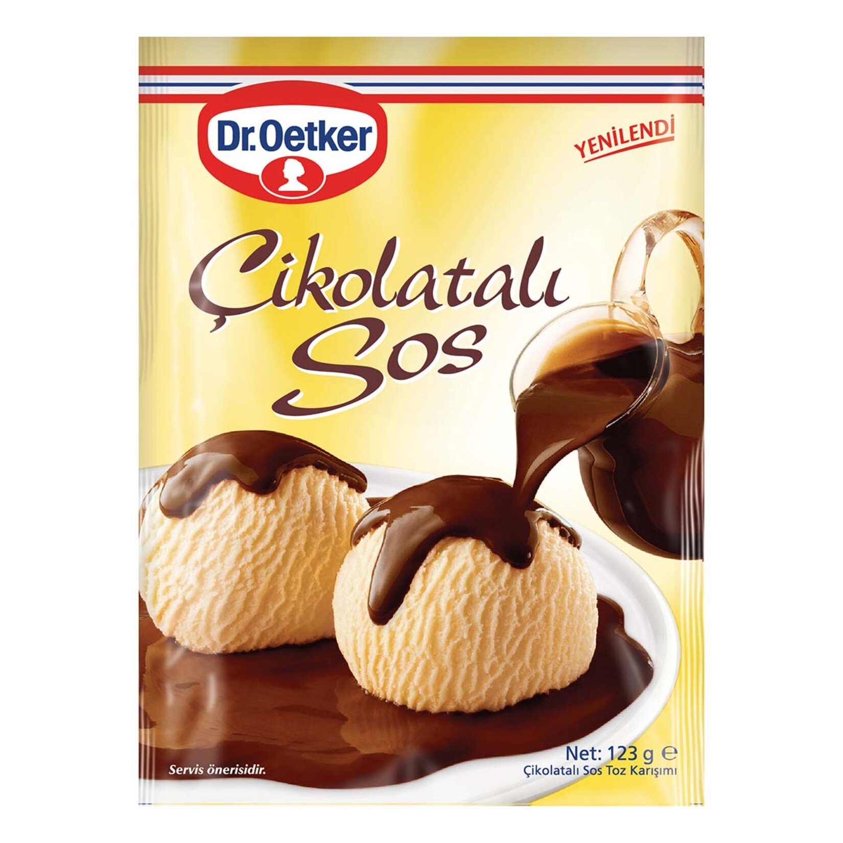 Dr.Oetker Çikolatalı Tatlı Sos 123 G