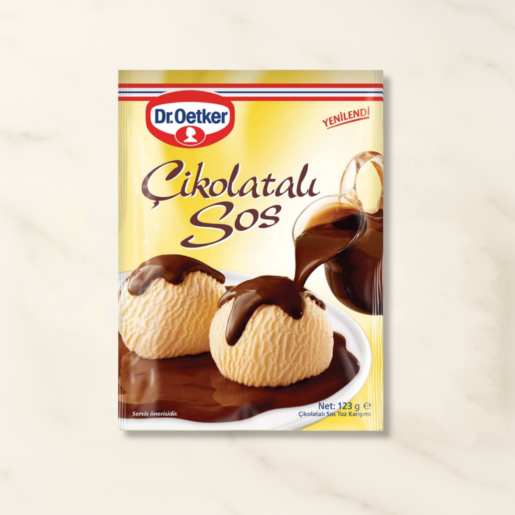 Dr. Oetker Çikolatalı Tatlı Sos 123 g