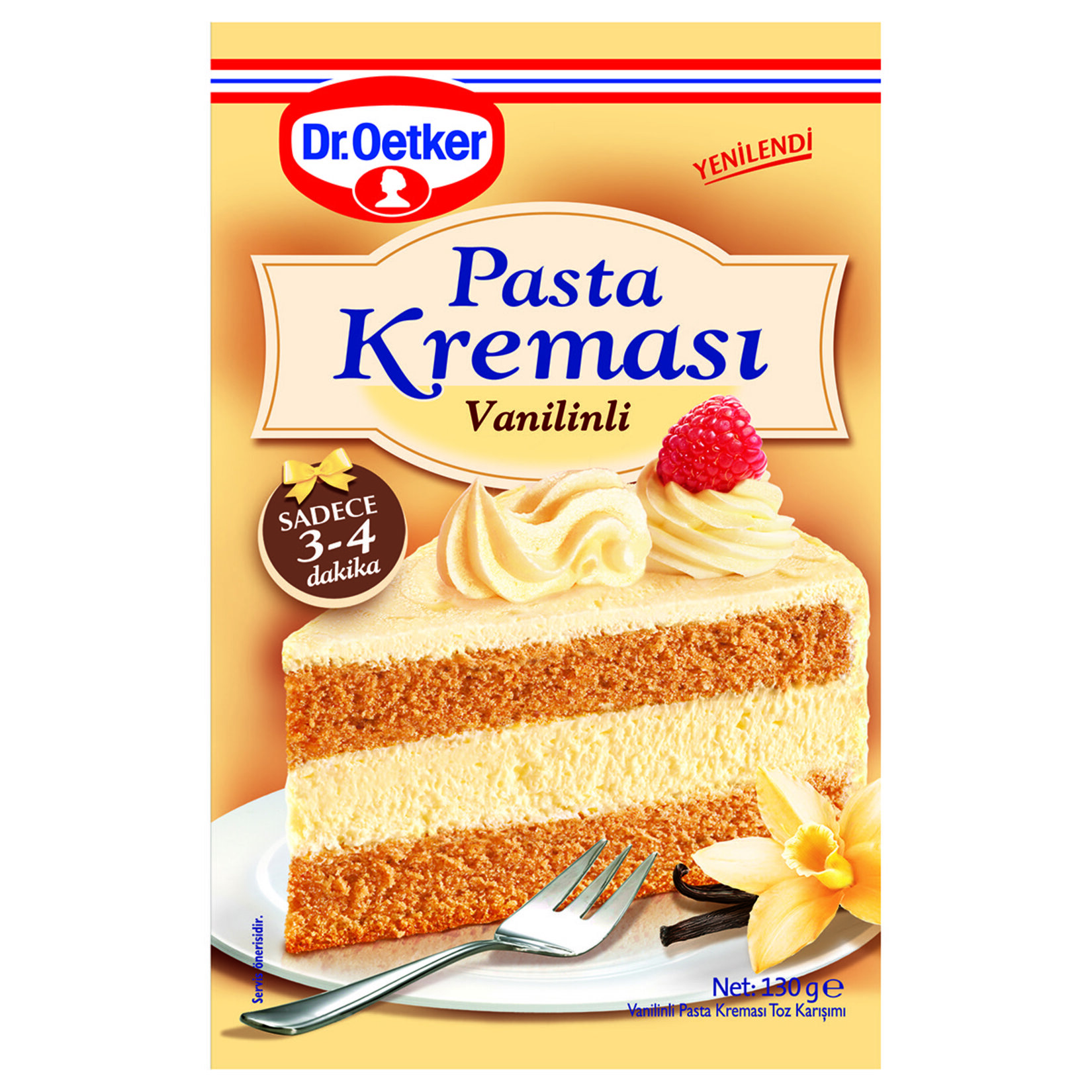 Dr.Oetker Vanilinli Pasta Kreması 130 G
