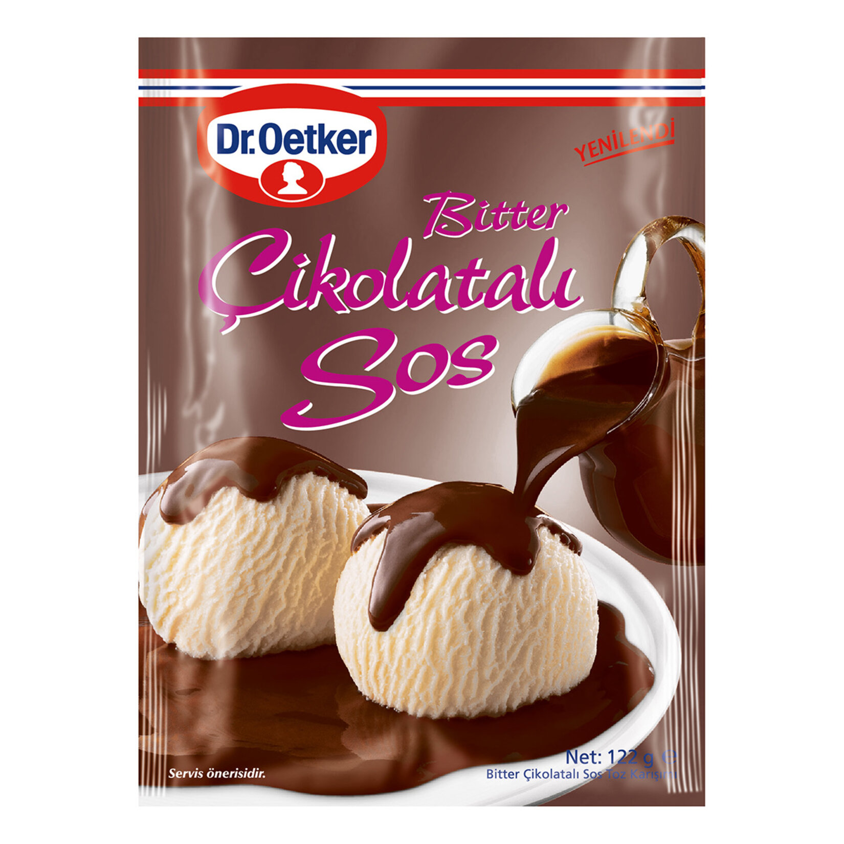 Dr.Oetker Bitter Çikolatalı Sos 122 G