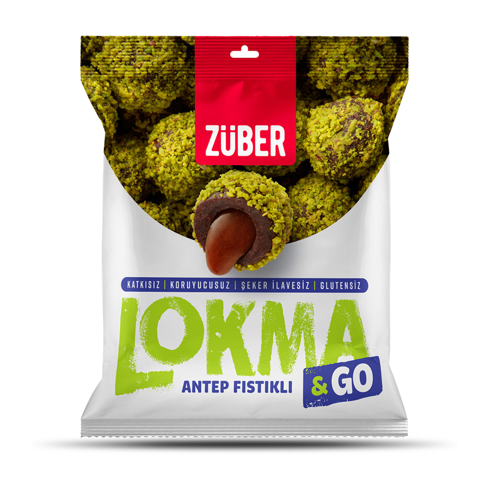 Züber Lokma&go A.fıstığı Kap.kakaolu Fın.topu 32G