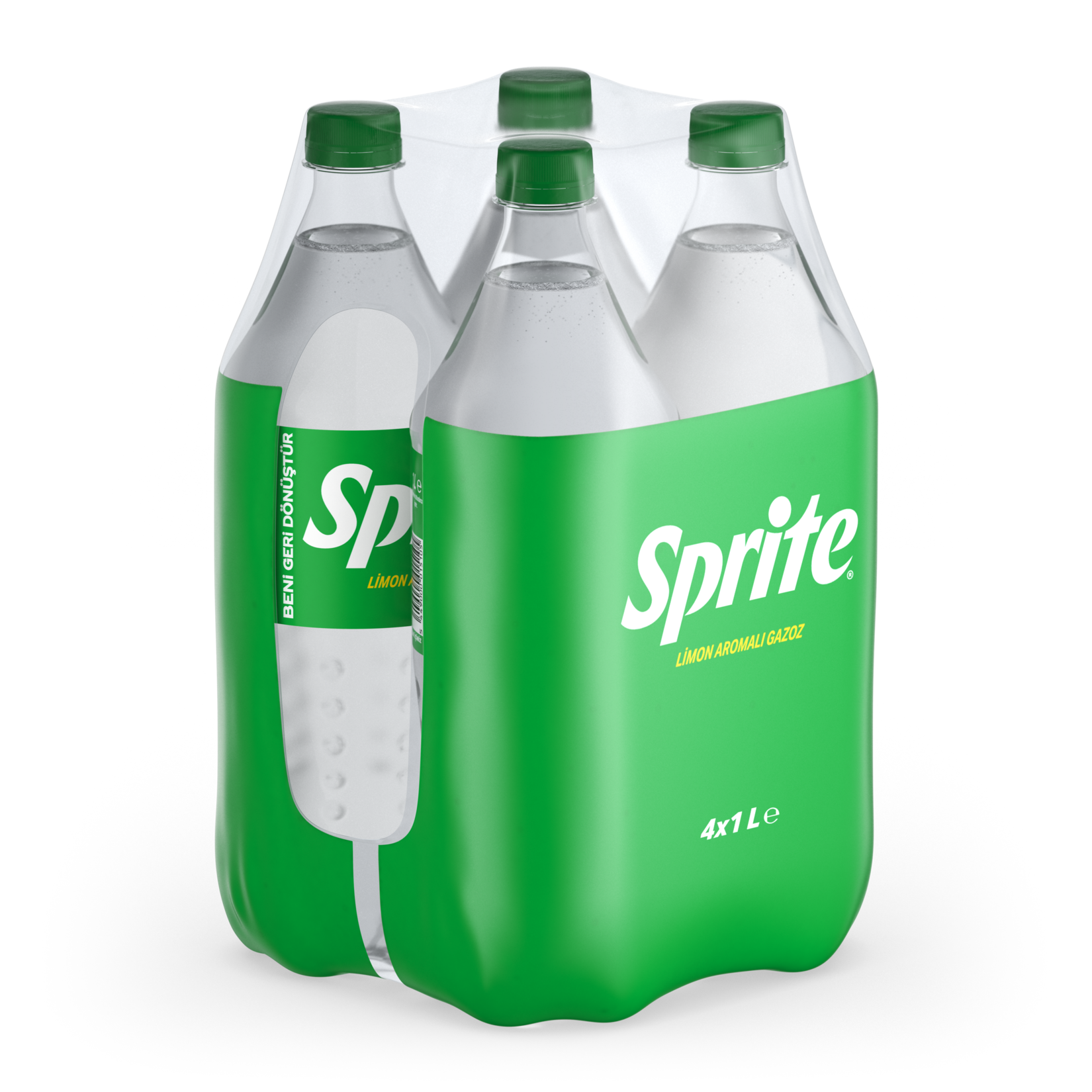 Sprite Limon Aromalı Gazoz 4X1 L