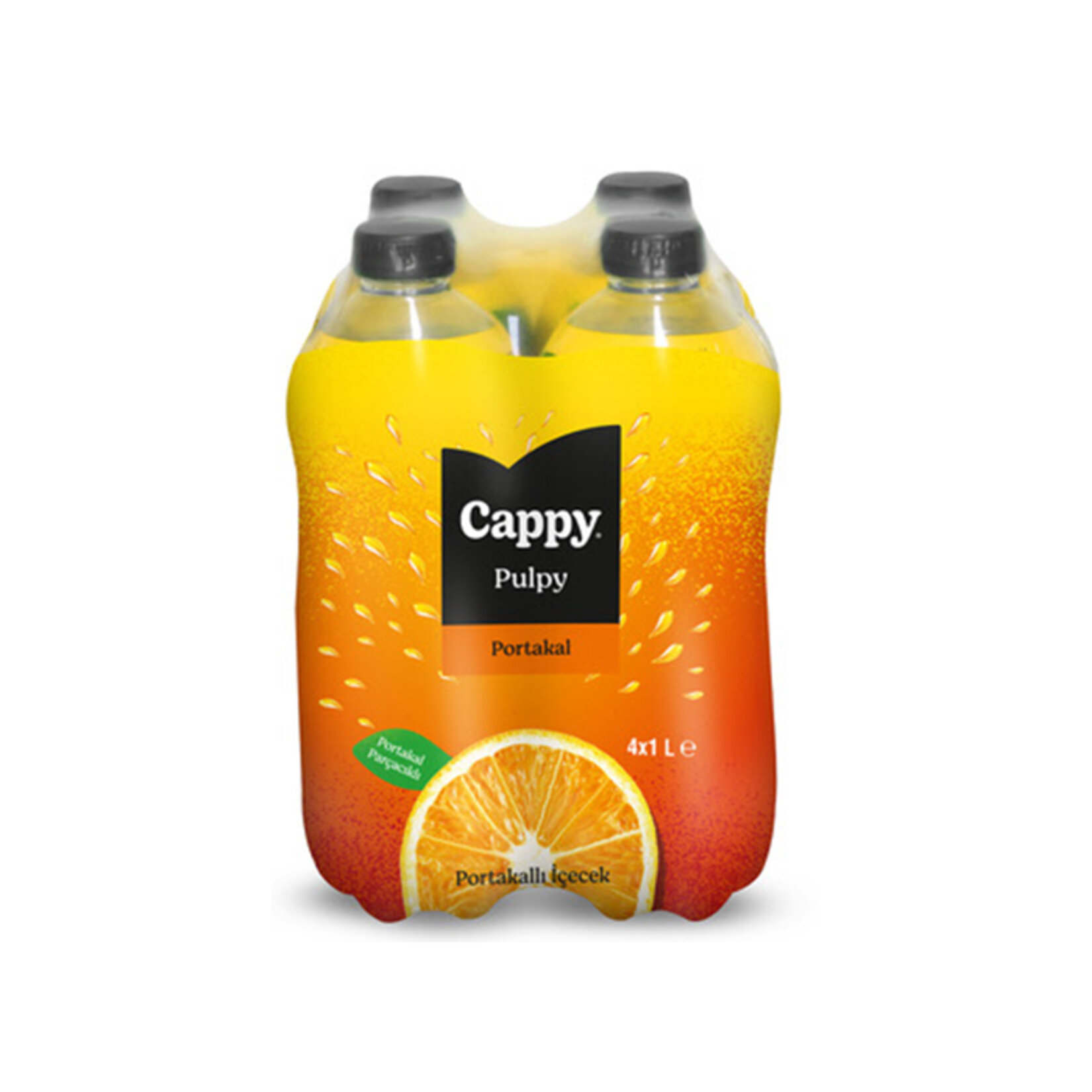 Cappy Pulpy Portakal 4X1l