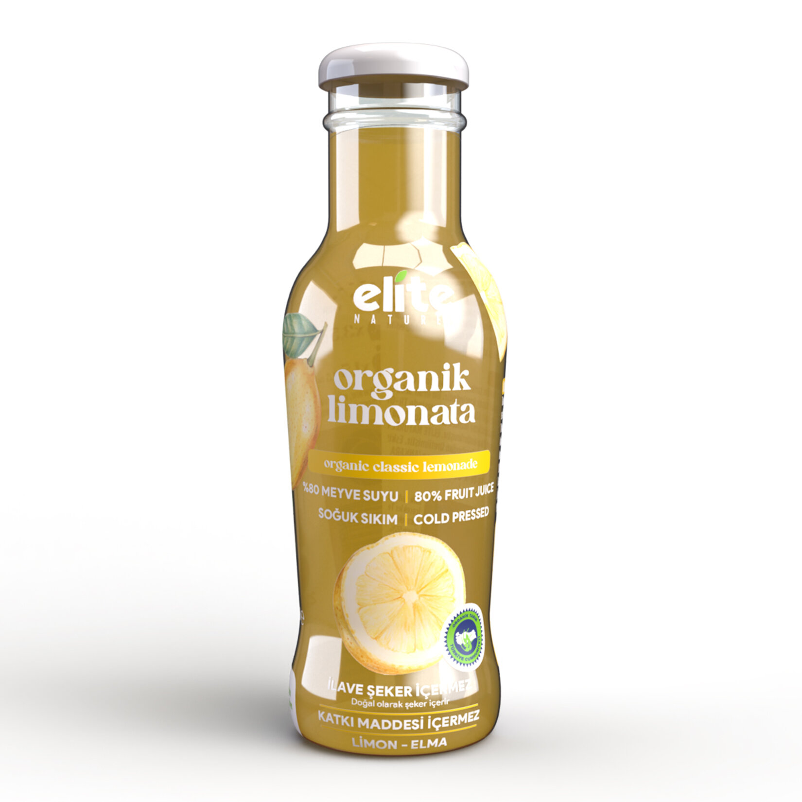 Elıte Naturel Organik Klasik Limonata 250 Ml