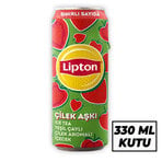 Lipton Yeşil Çaylı Çilek Aromalı Soğuk Çay 330 Ml