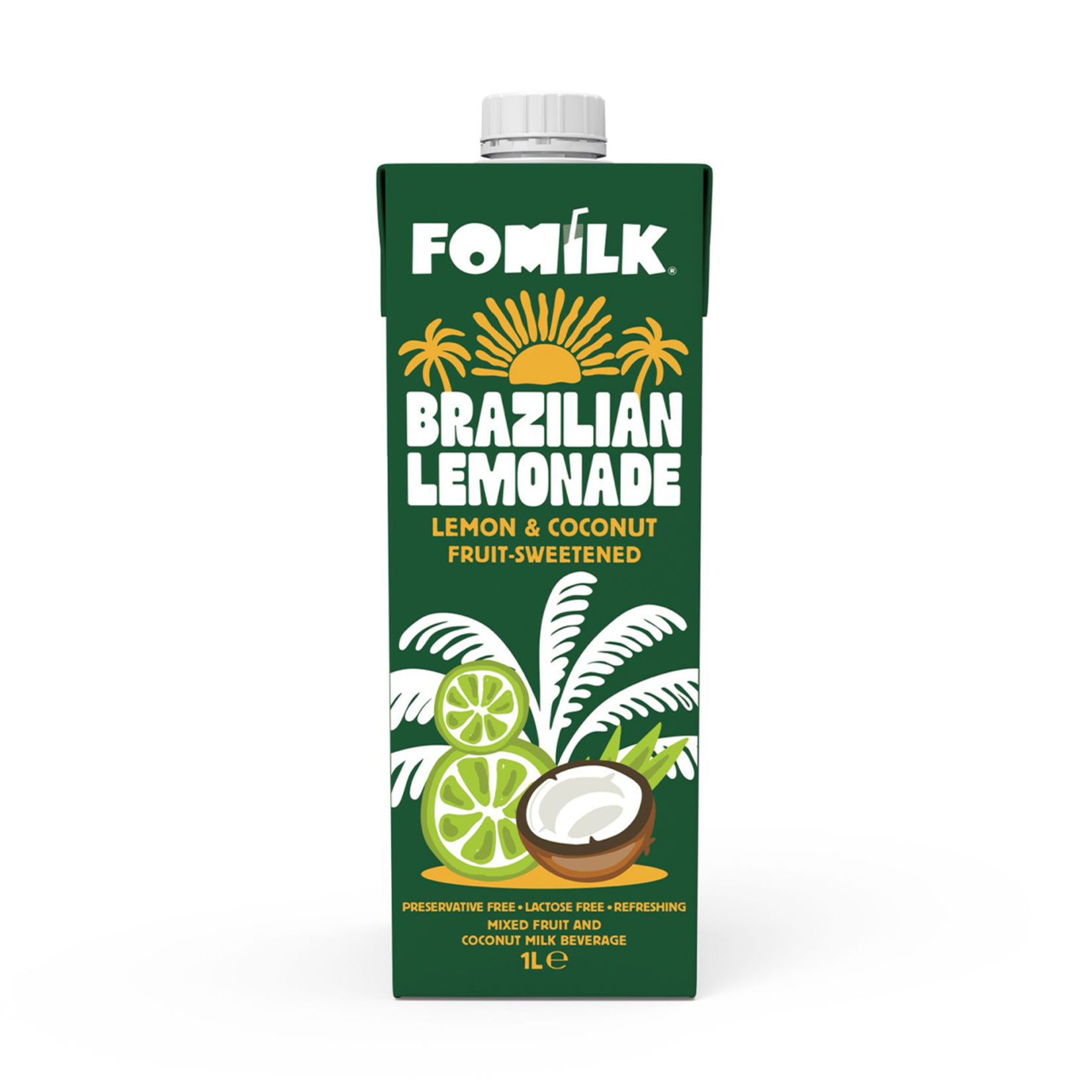 Fomilk Brazilian Lemonade Limon & Hindistan Cevizli İçecek 1 L