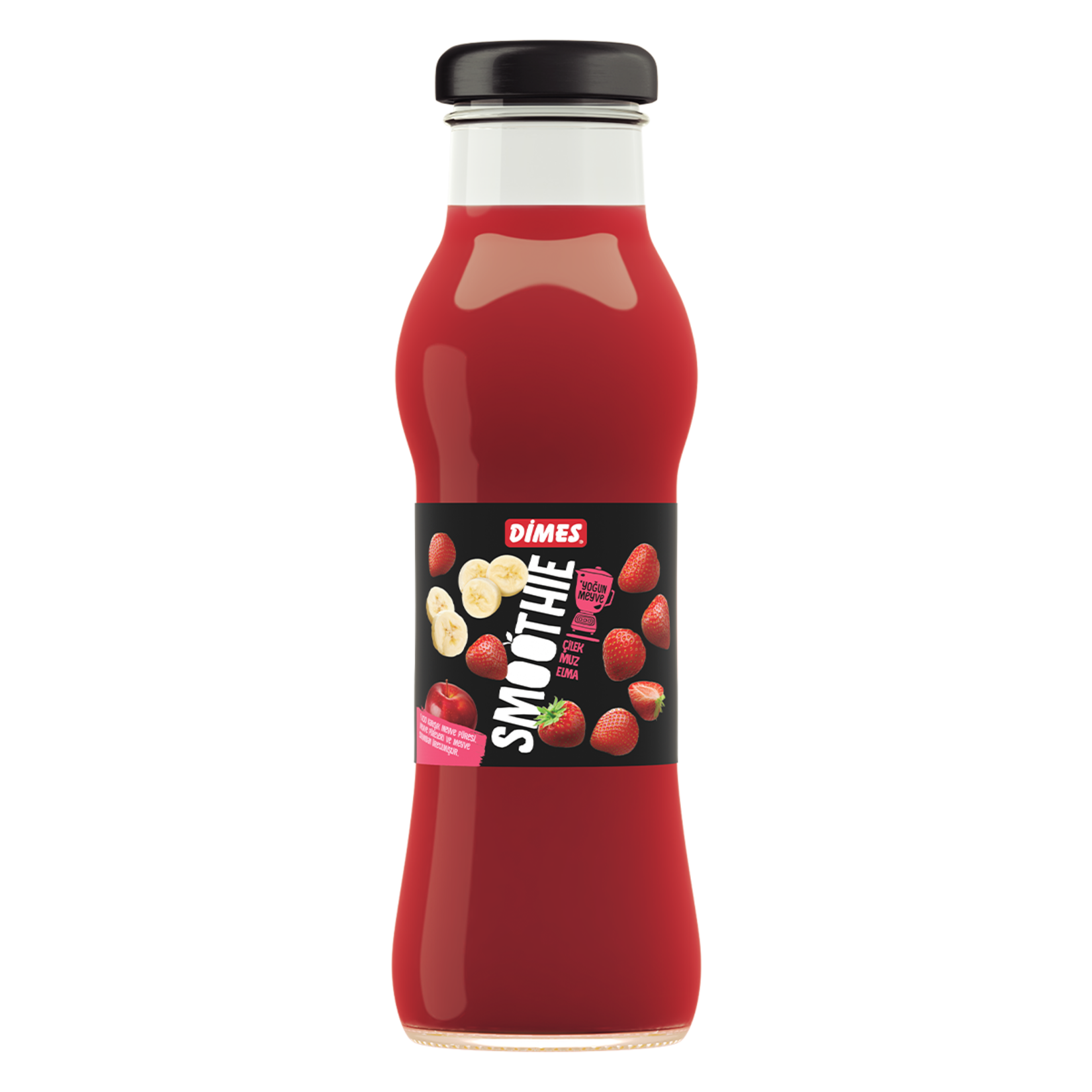 Dimes Kırmızı Smoothie Karışık Meyve Püresi 250Ml