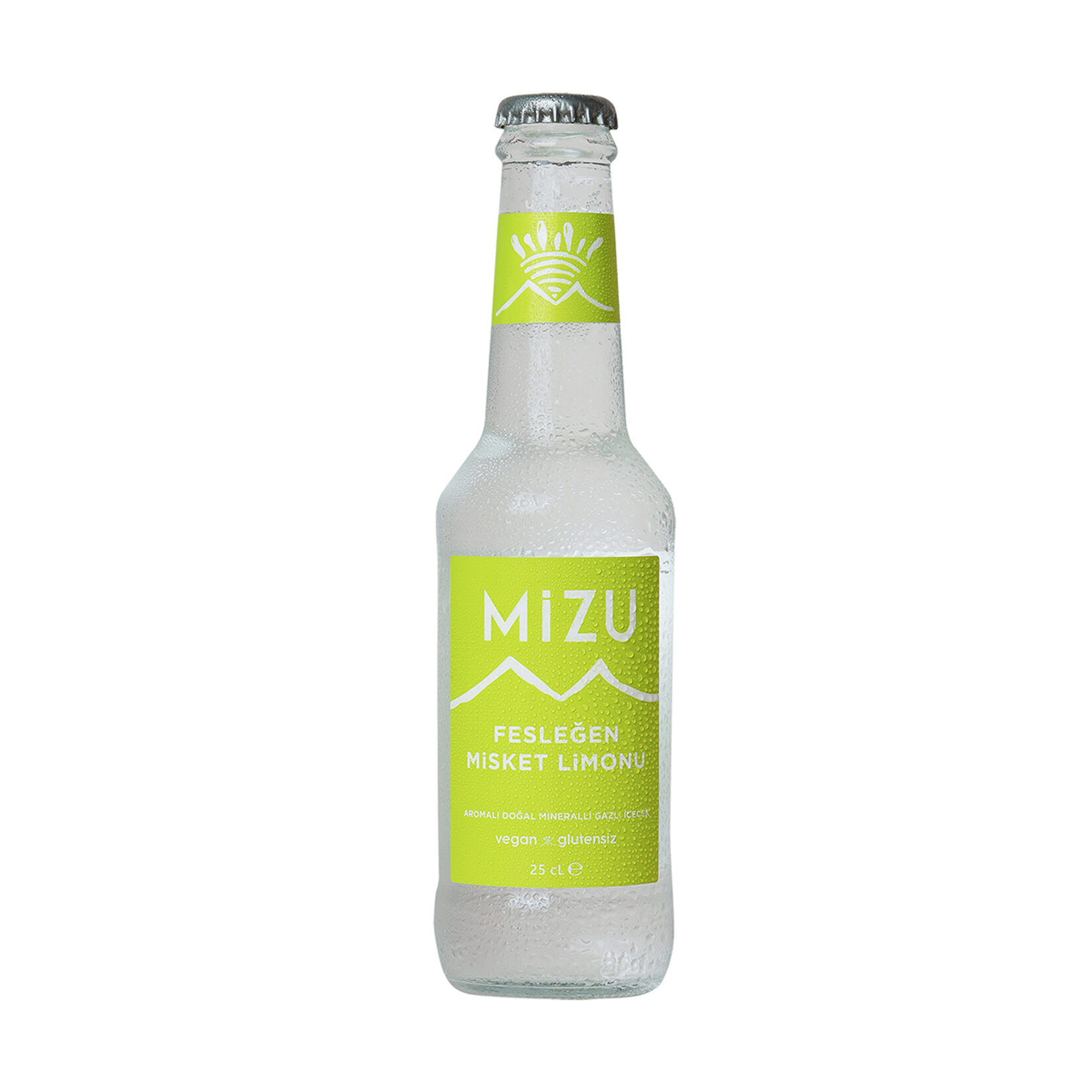 Mizu Fesleğen Misket Limonu Doğal Mineral Gazlı İçecek 250 Ml