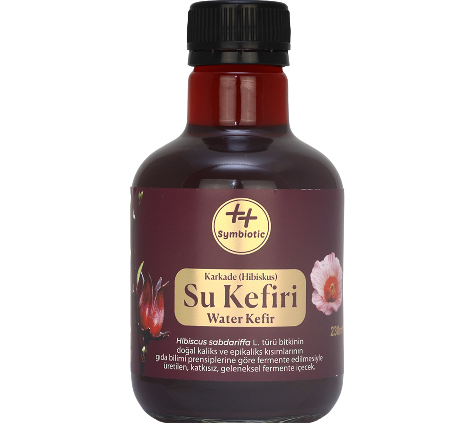 Symbiotic++ Hibiskus Karkade Su Kefiri 230 Ml