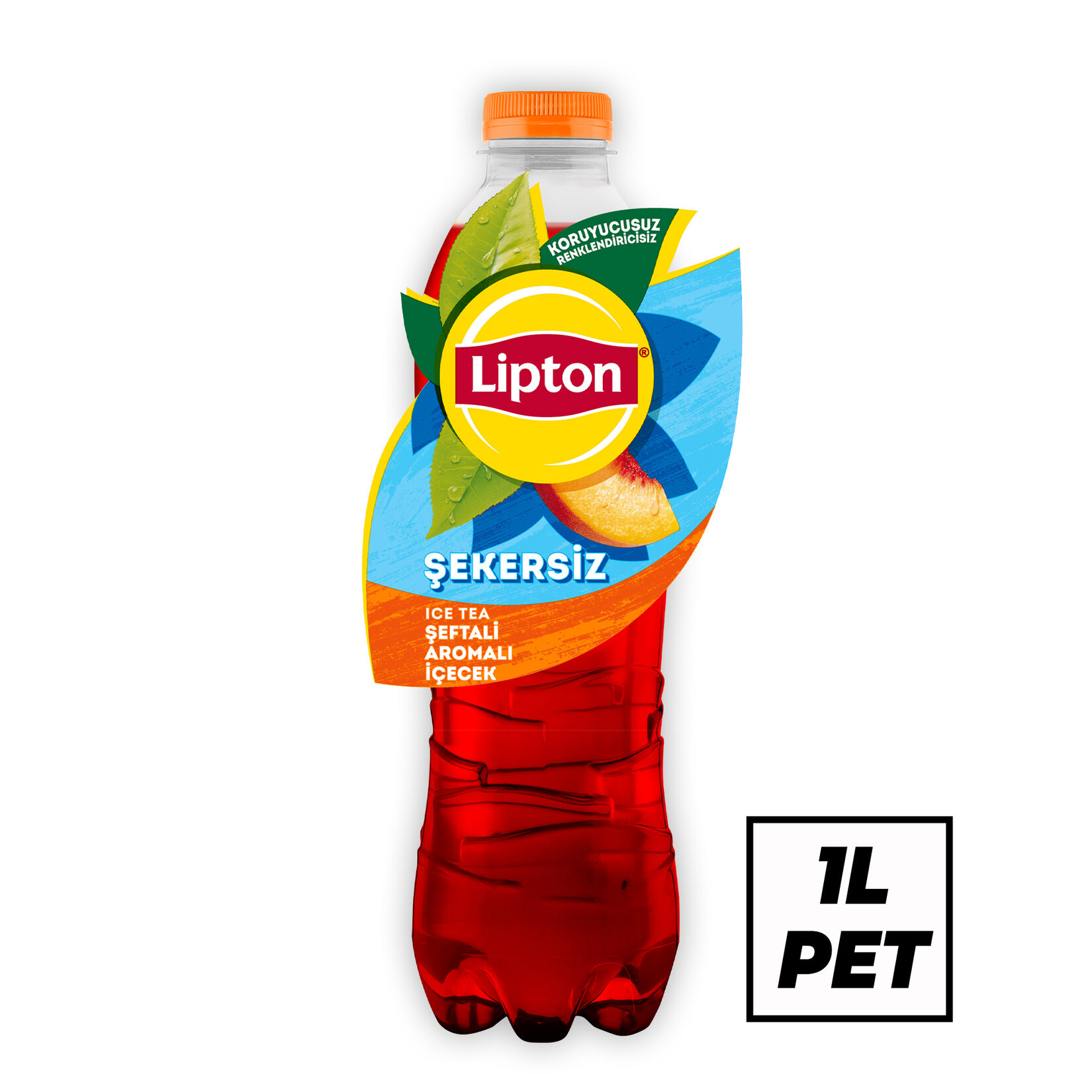 Lipton Ice Tea Şekersiz Şeftali Aro İçecek Pet 1 L