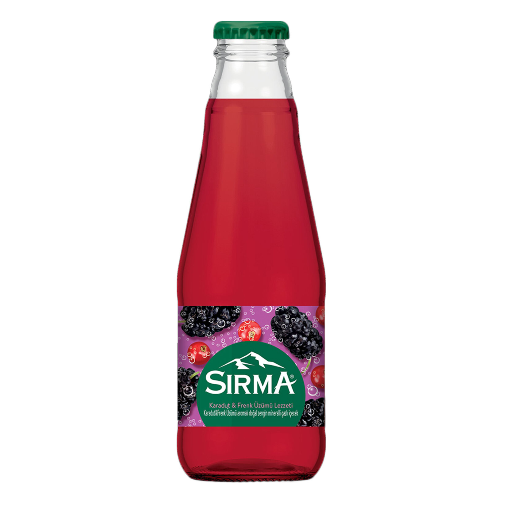 Sırma B+ Karadut Frenk Üzümü Maden Suyu 200 Ml
