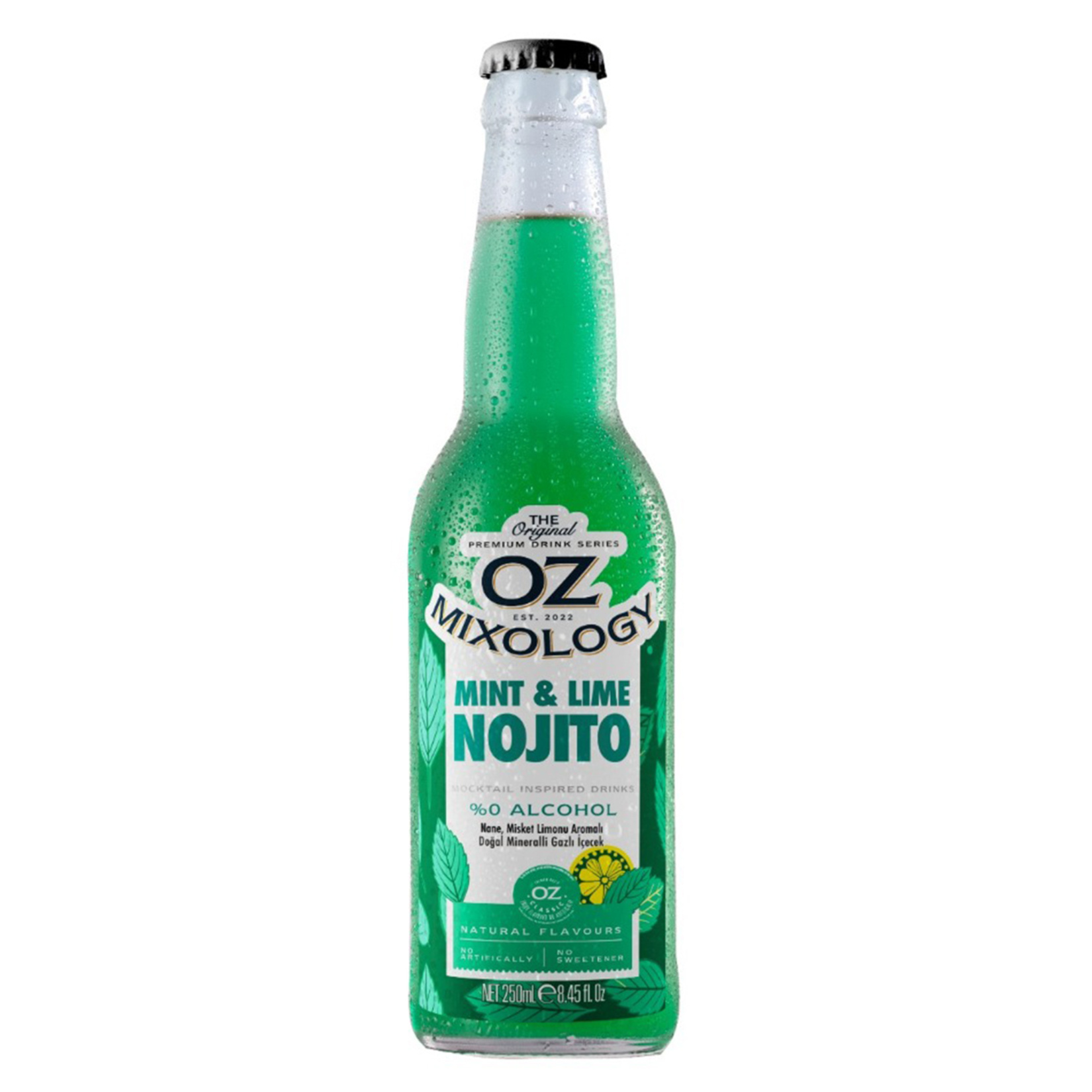 Oz Mixology Mint Lime Nojito 250 Ml