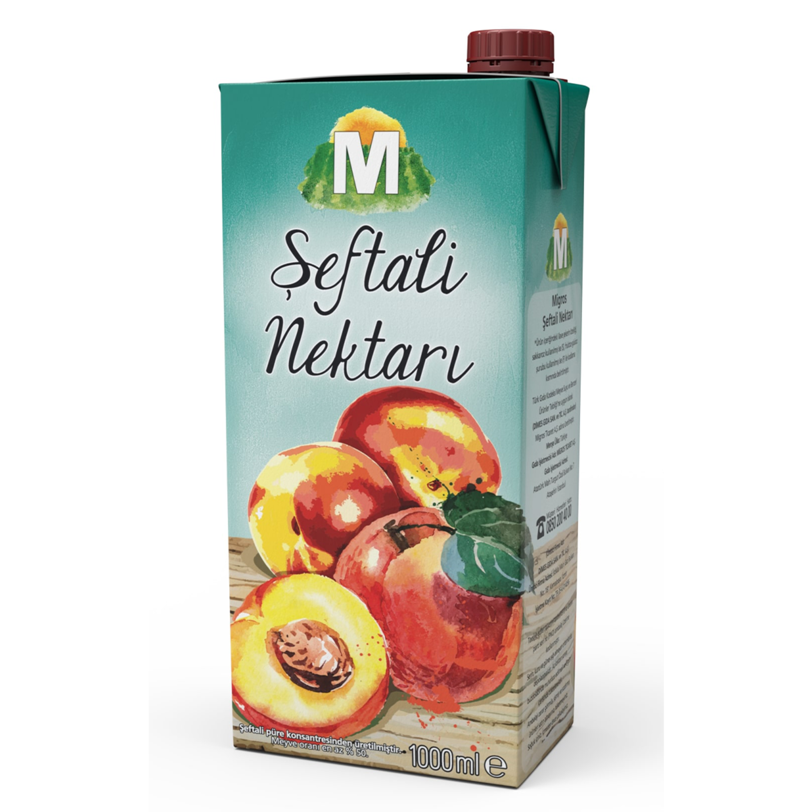 Migros Şeftali Nektarı 1000 Ml