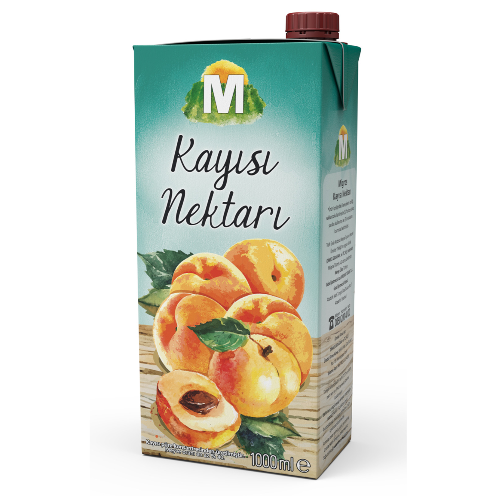 Migros Kayısı Nektarı 1000 Ml