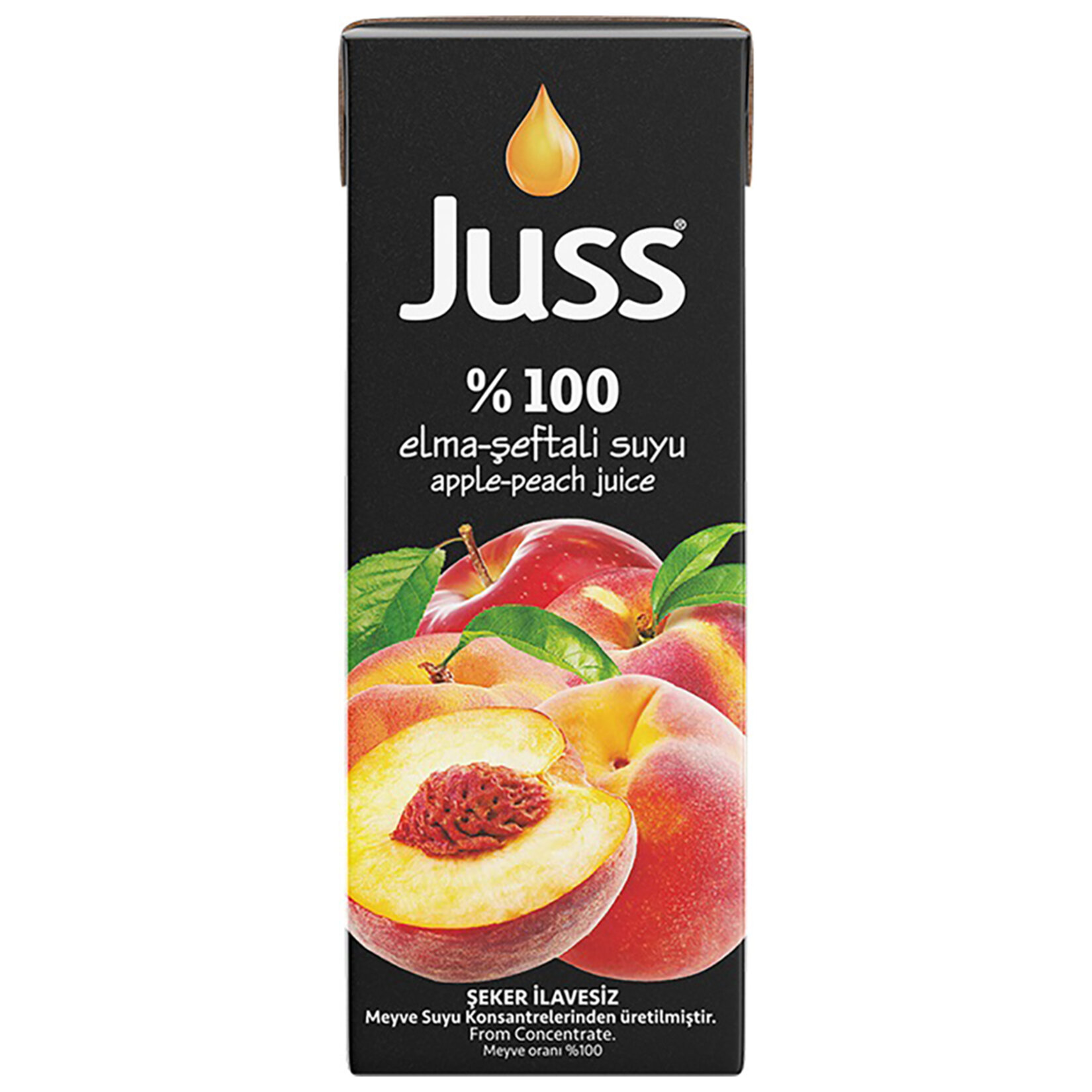 Juss Slim %100 Şeftali-elma Meyve Suyu 200 Ml