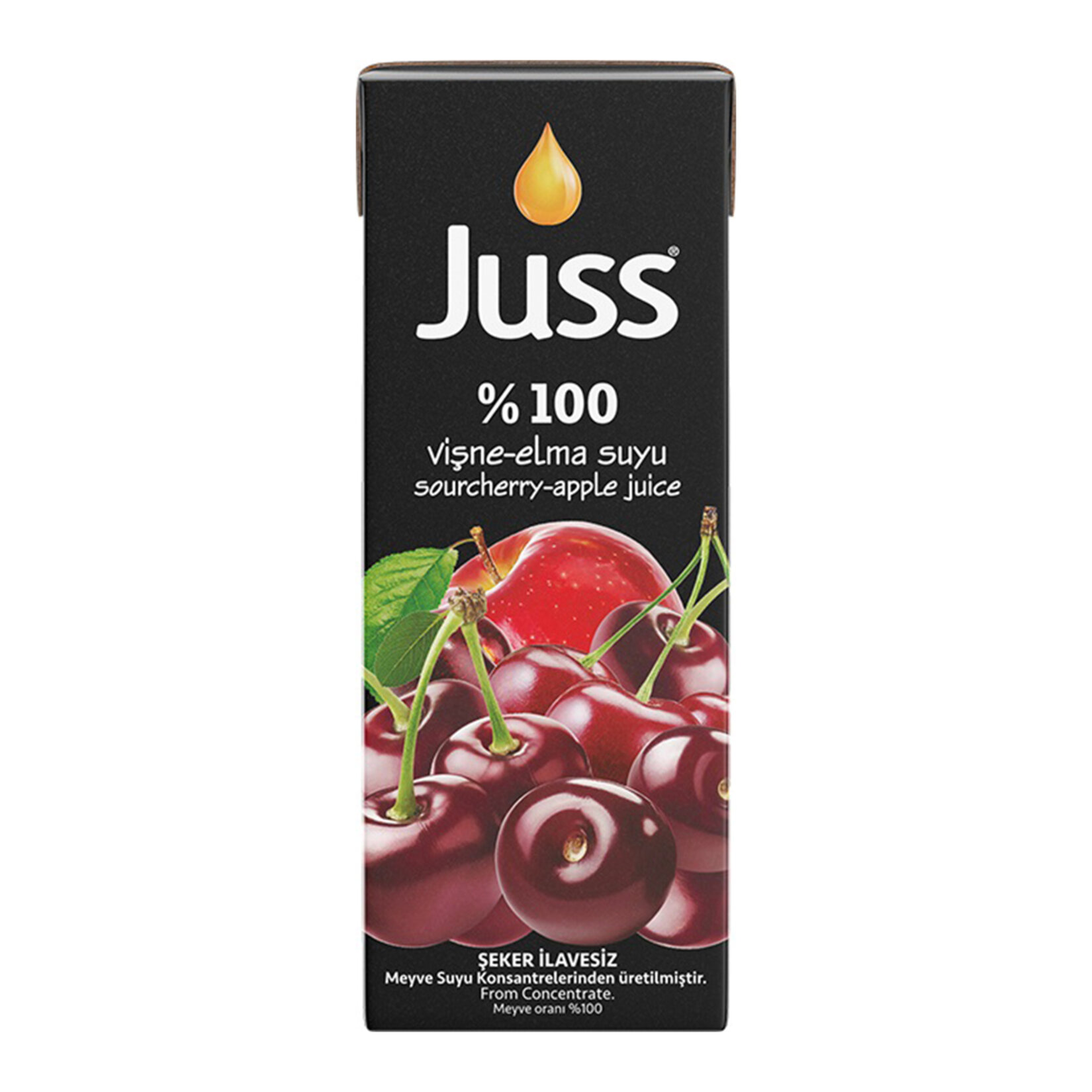 Juss Slim %100 Vişne-elma Meyve Suyu 200 Ml