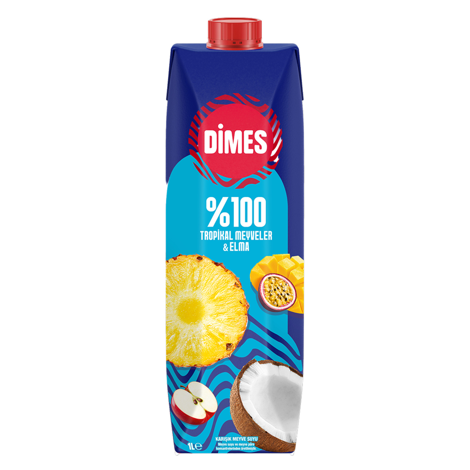 Dimes %100 Tropik Meyveler 1L