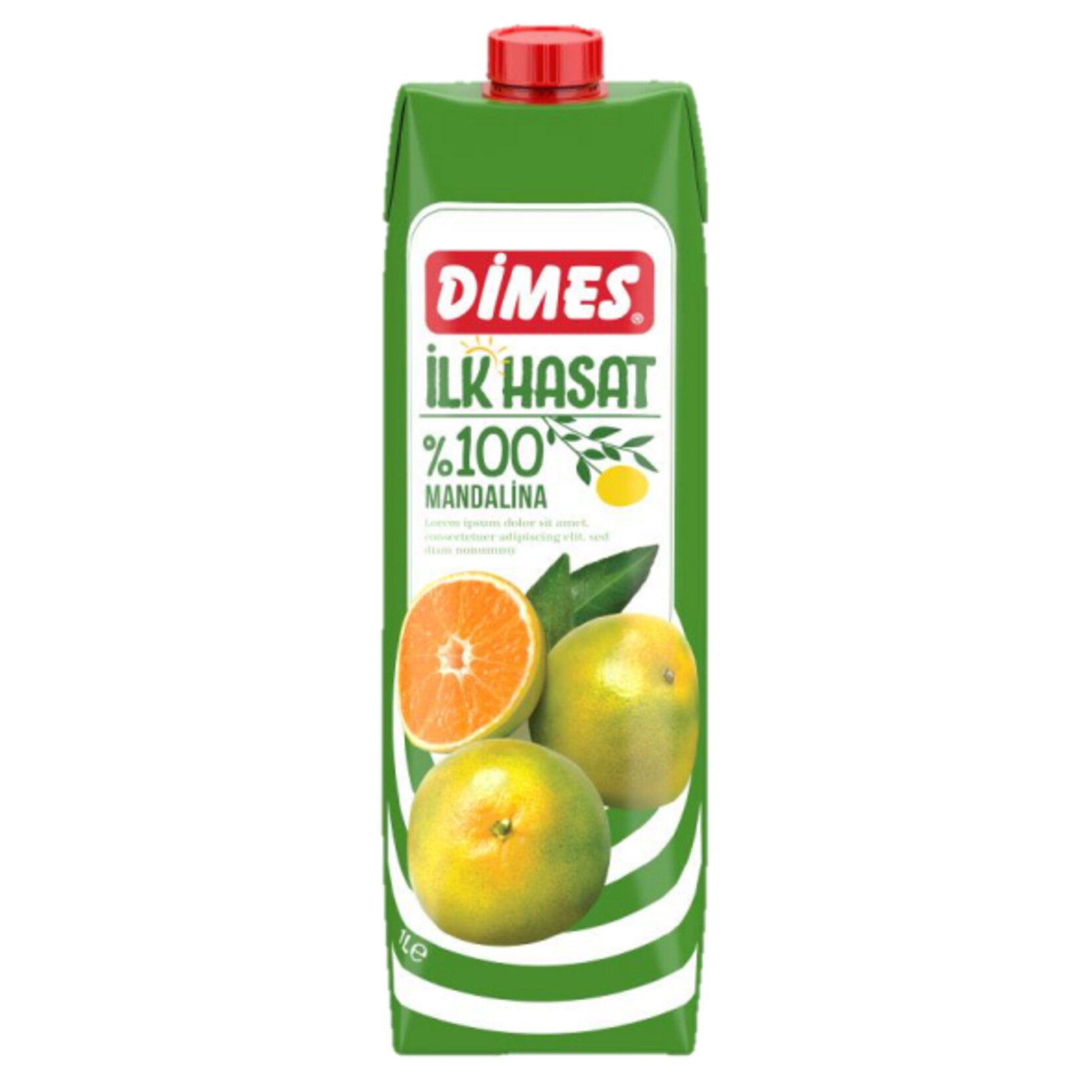 Dimes İlk Hasat %100 Mandalina Suyu 1L