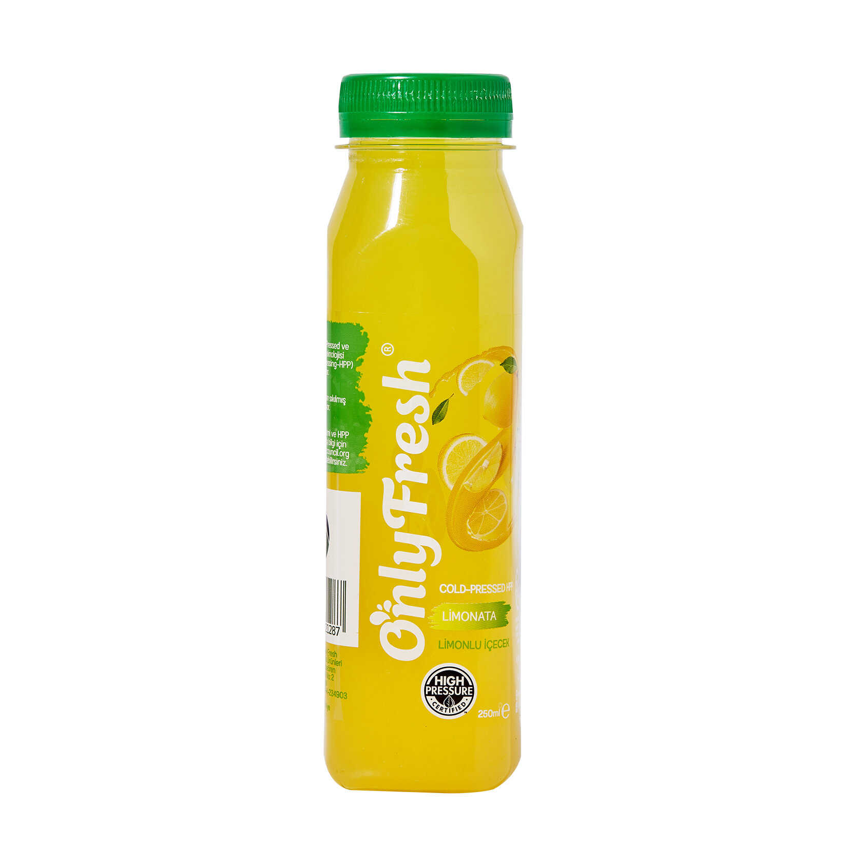 Only Fresh Cold Pressed Hpp Sade Limonata 250 Ml