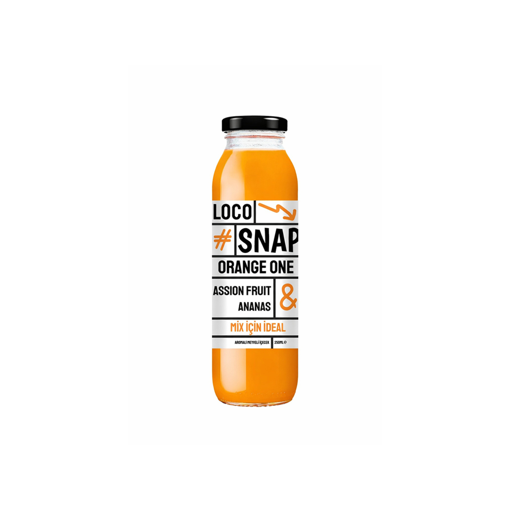 Loco Snap Orange One Passion Fruit Ananas 250 Ml