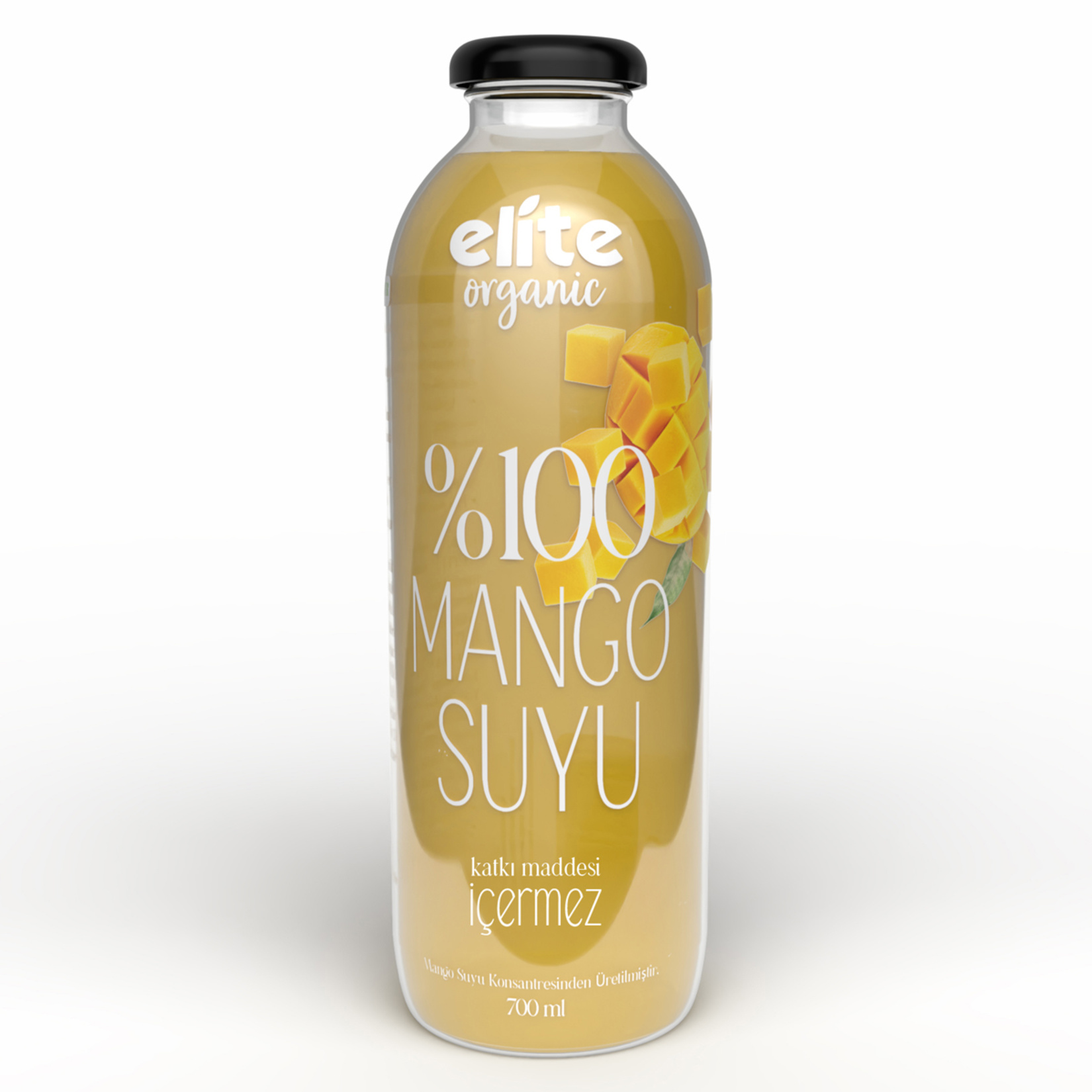 Elite Organic % 100 Mango Suyu 700 Ml