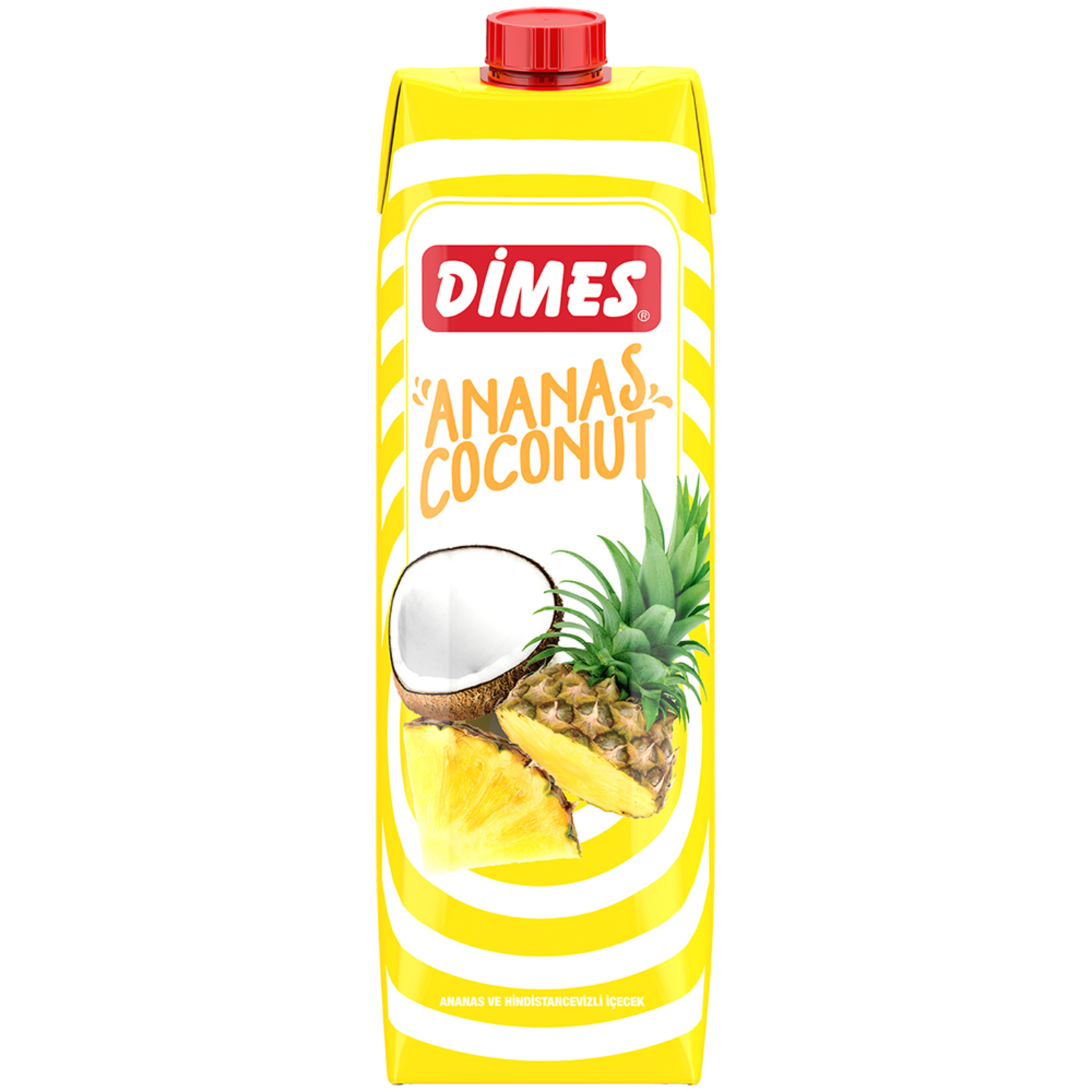 Dimes Ananas Ve Hindistan Cevizli İçecek 1 L