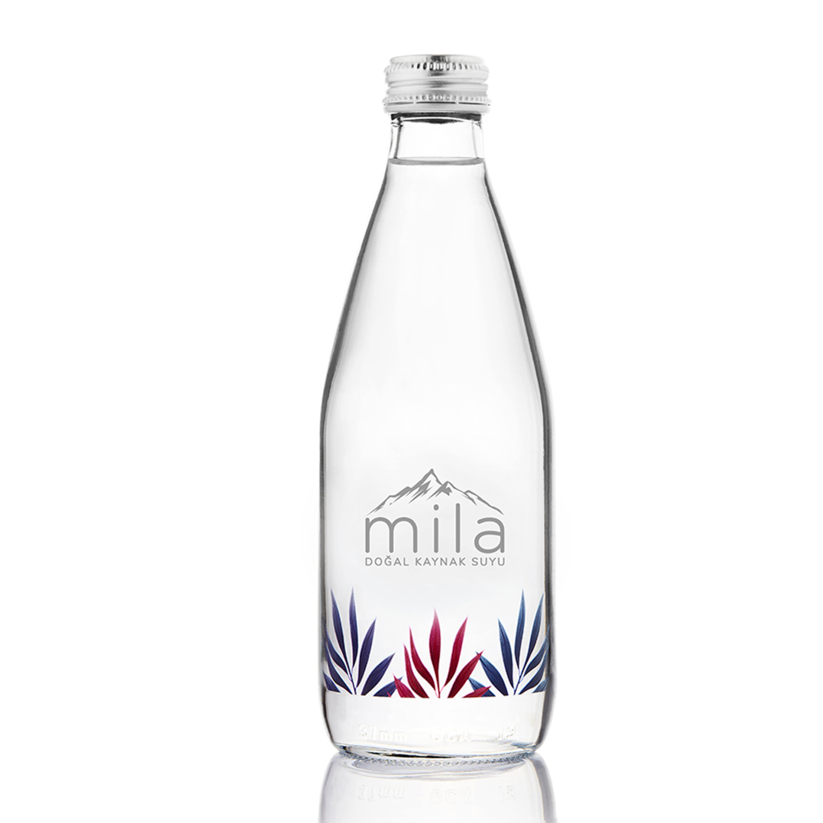 Mila Cam Şişe Su 330 Ml