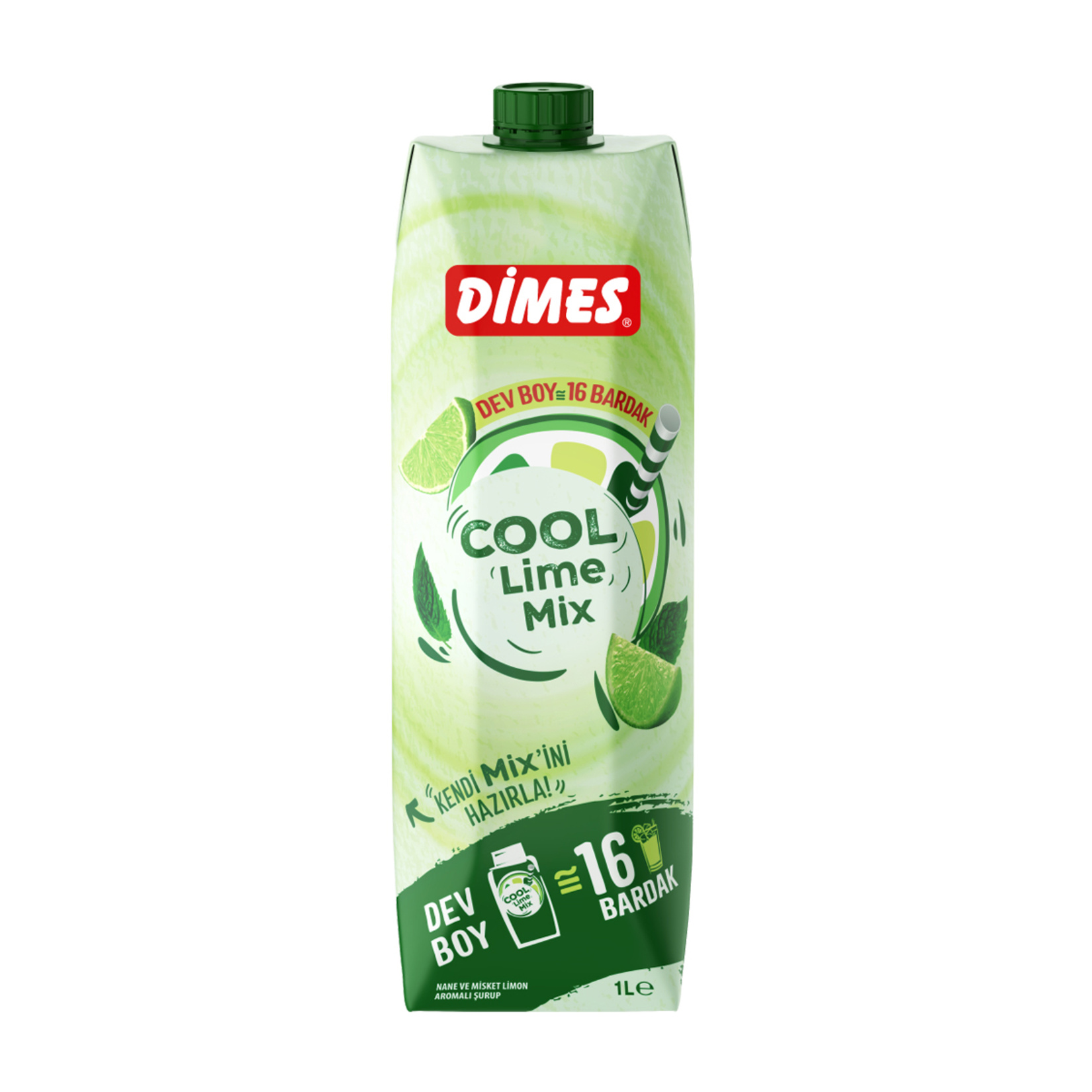 Dimes Cool Lıme Özü 1 L