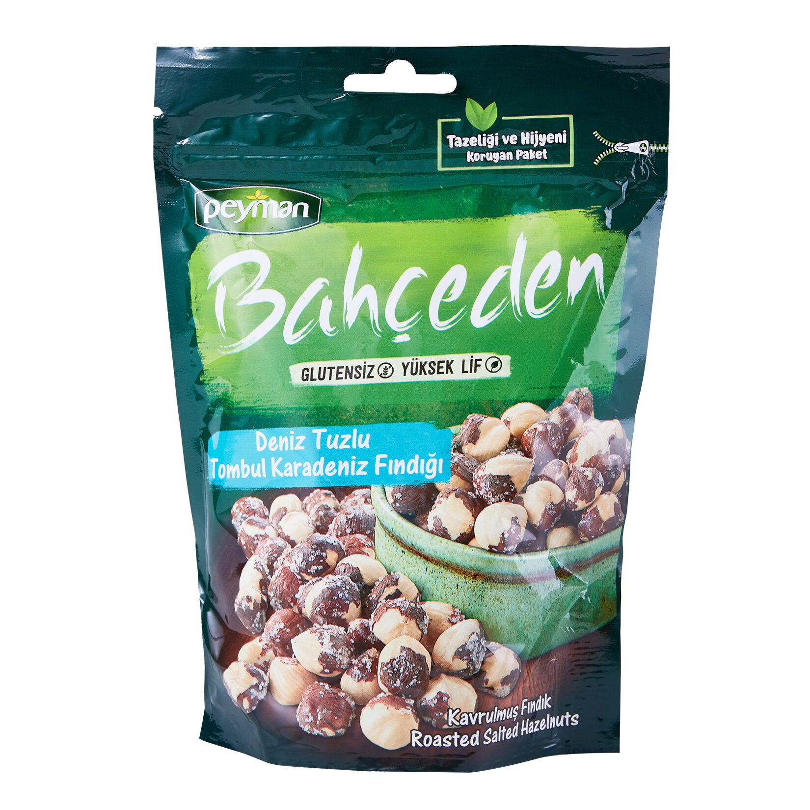 Peyman Bahçeden Tuzlu Tombul Karadeniz Fındığı 130G