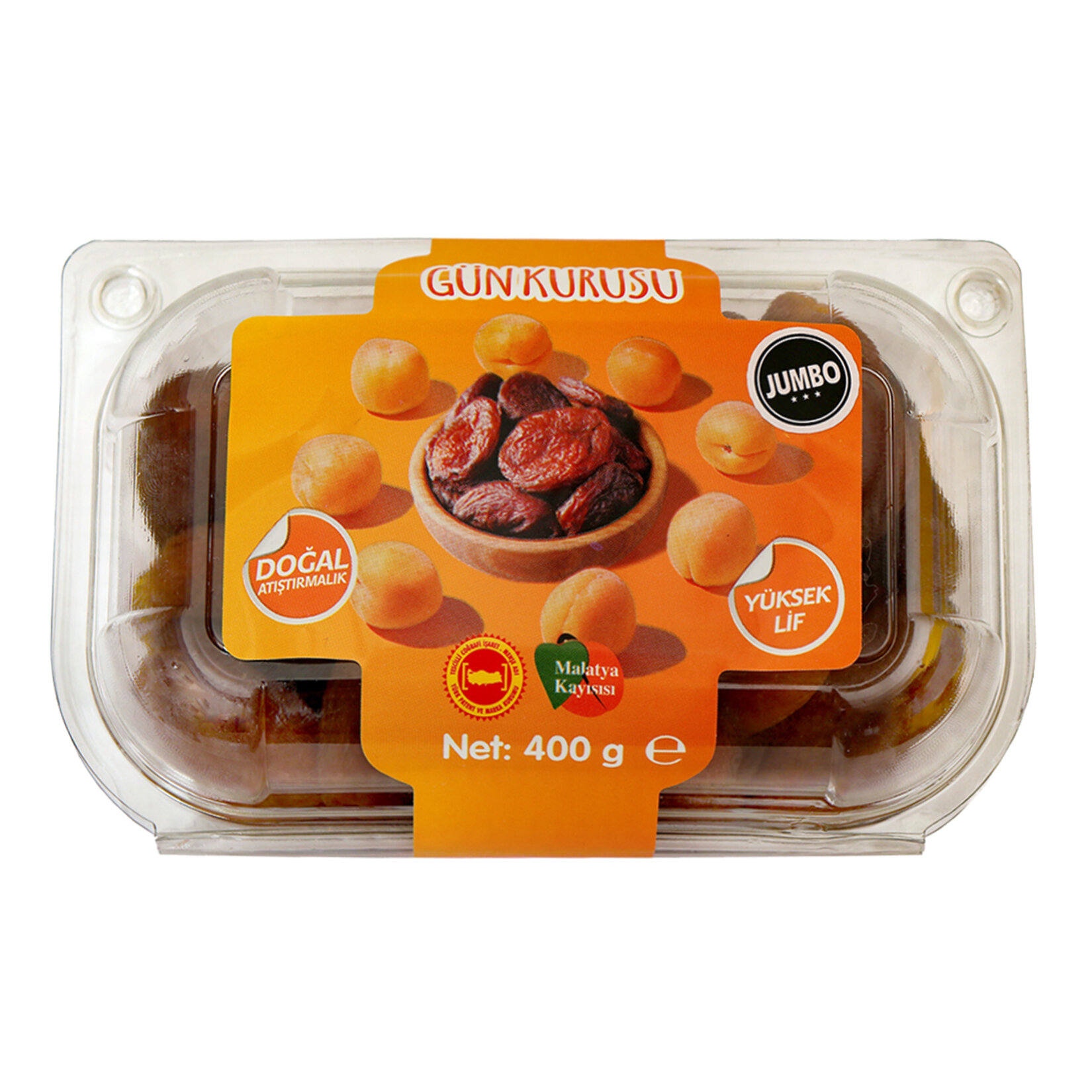 Jumbo Gün Kurusu Kayısı 400 G