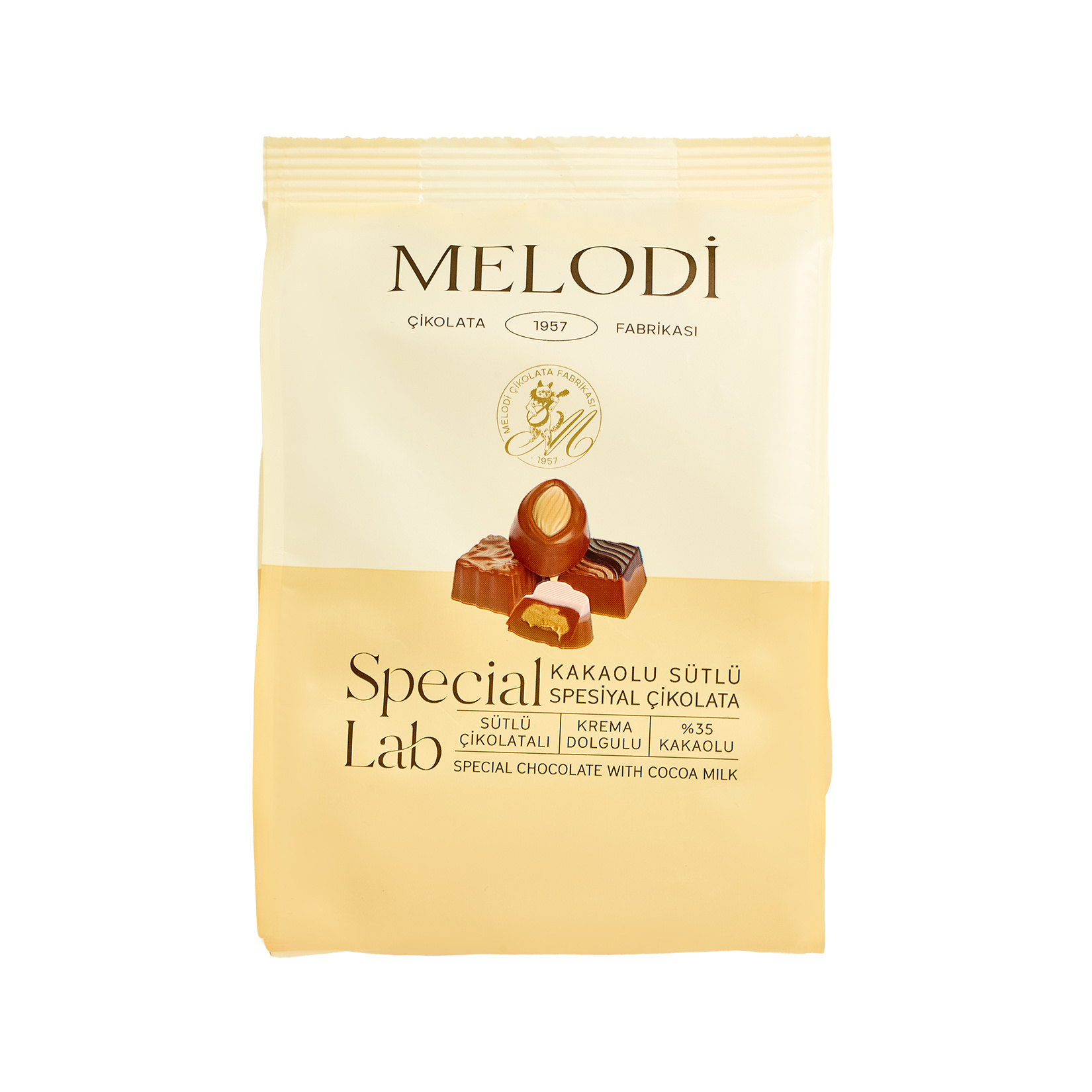 Melodi Dolgulu Spesiyal Çikolata 200 G
