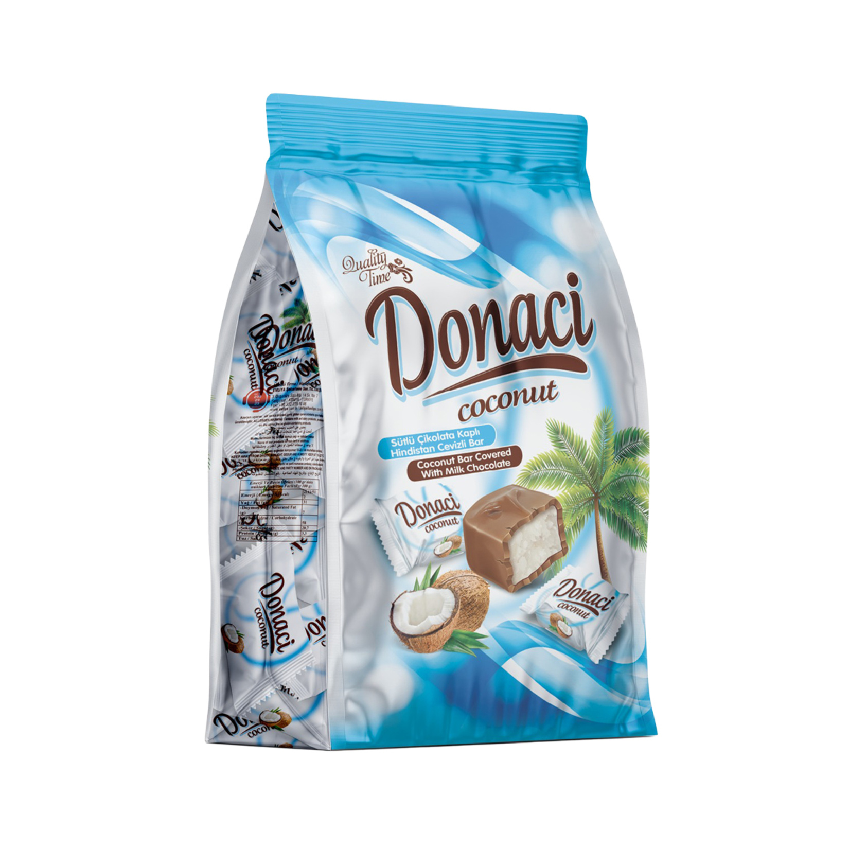 Evliya Duality Time Donaci Hindistan Cevizli Çikolata 250 G